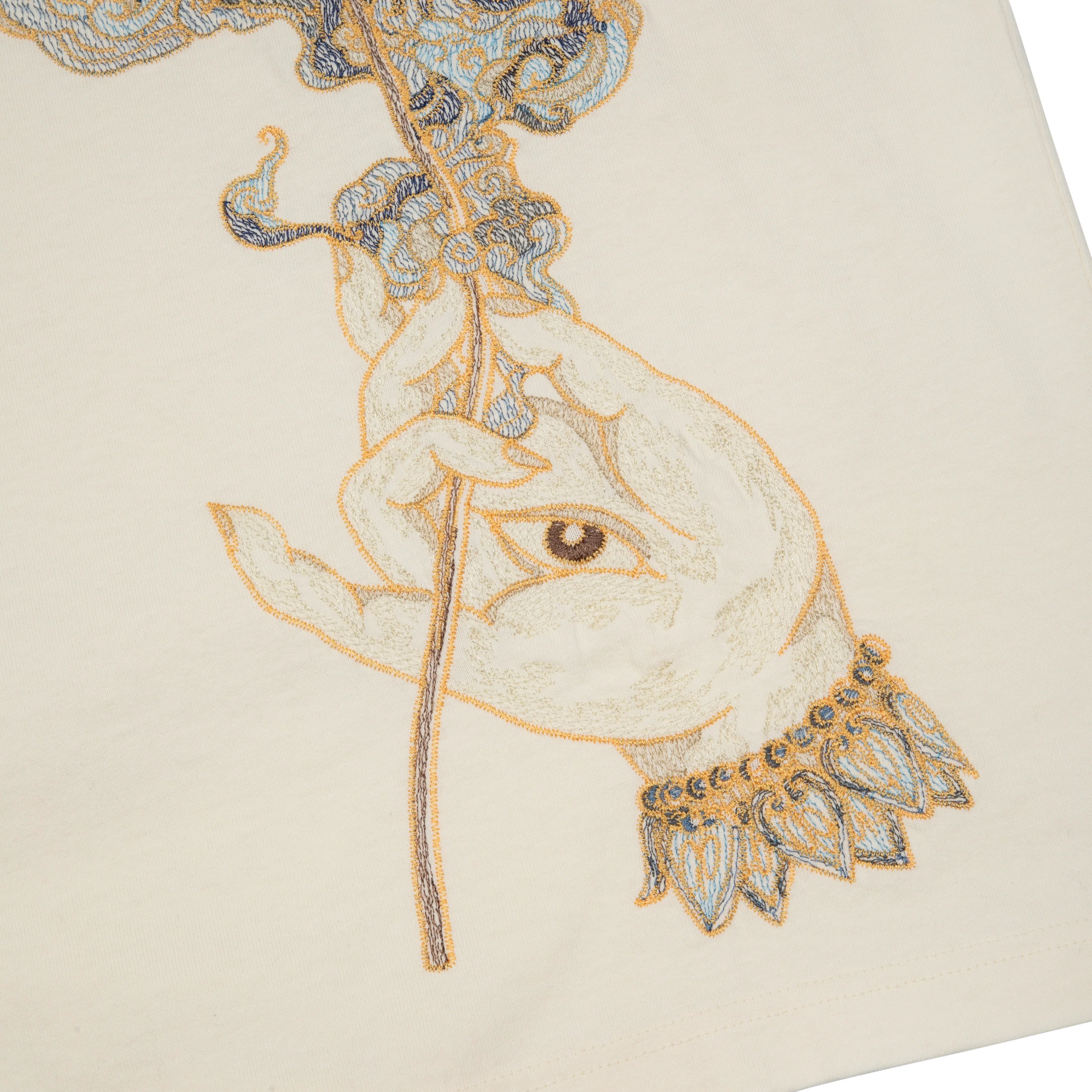 "lotus v2" T Shirt cream - Image 5
