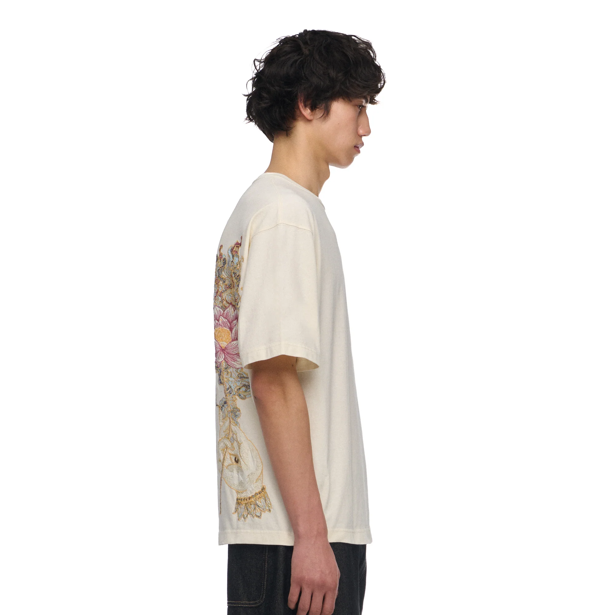 "lotus v2" T Shirt cream - Image 7