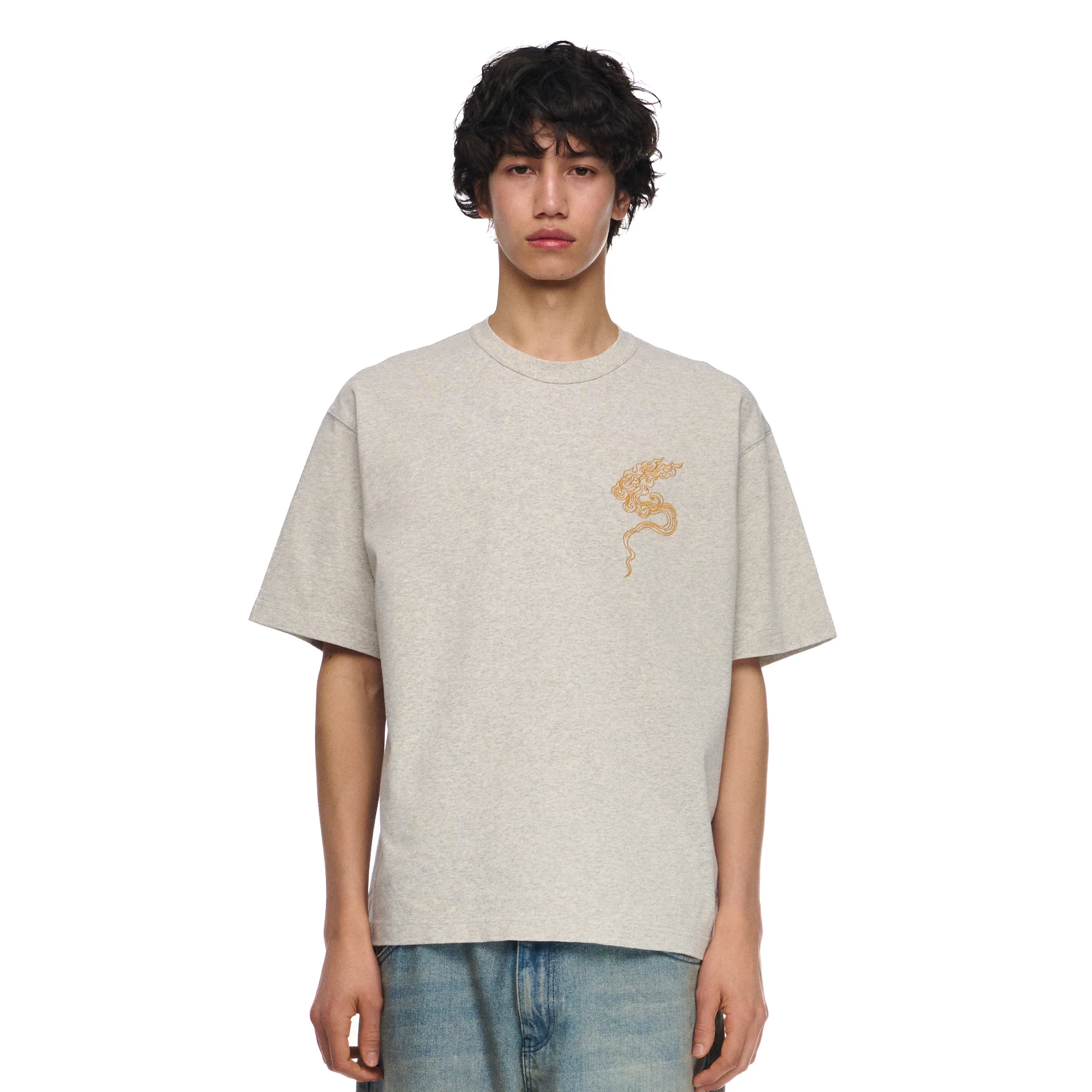 "lotus v2" T Shirt grey melange - Image 6