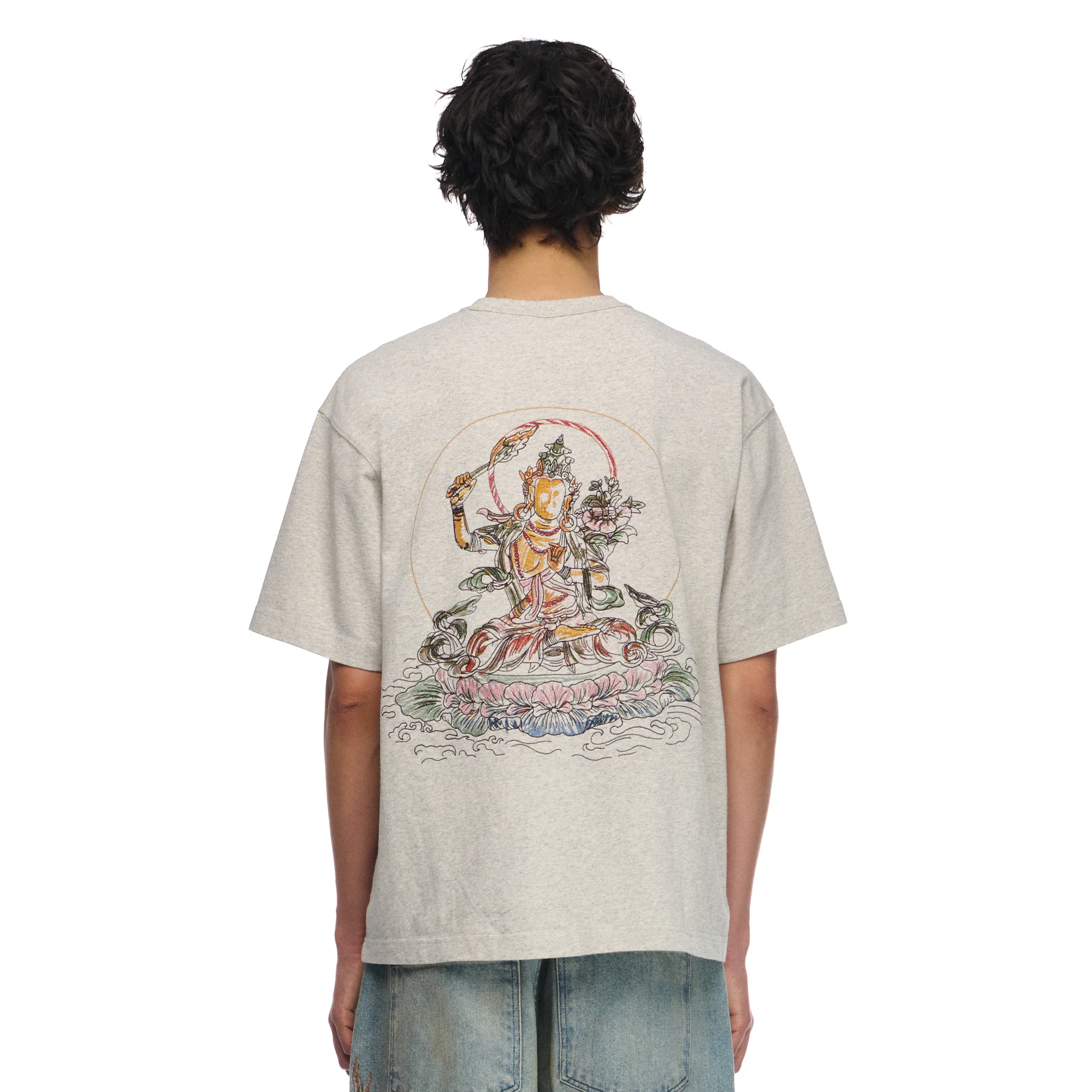 "lotus v2" T Shirt grey melange - Image 8