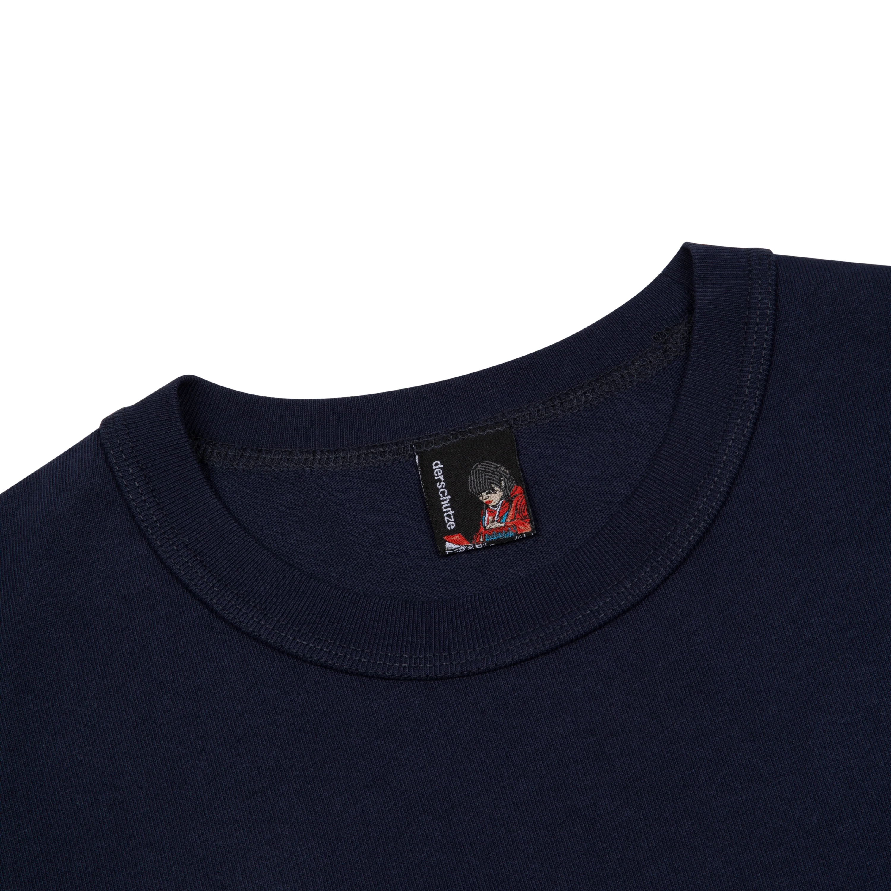 "lotus v2" T Shirt navy - Image 3