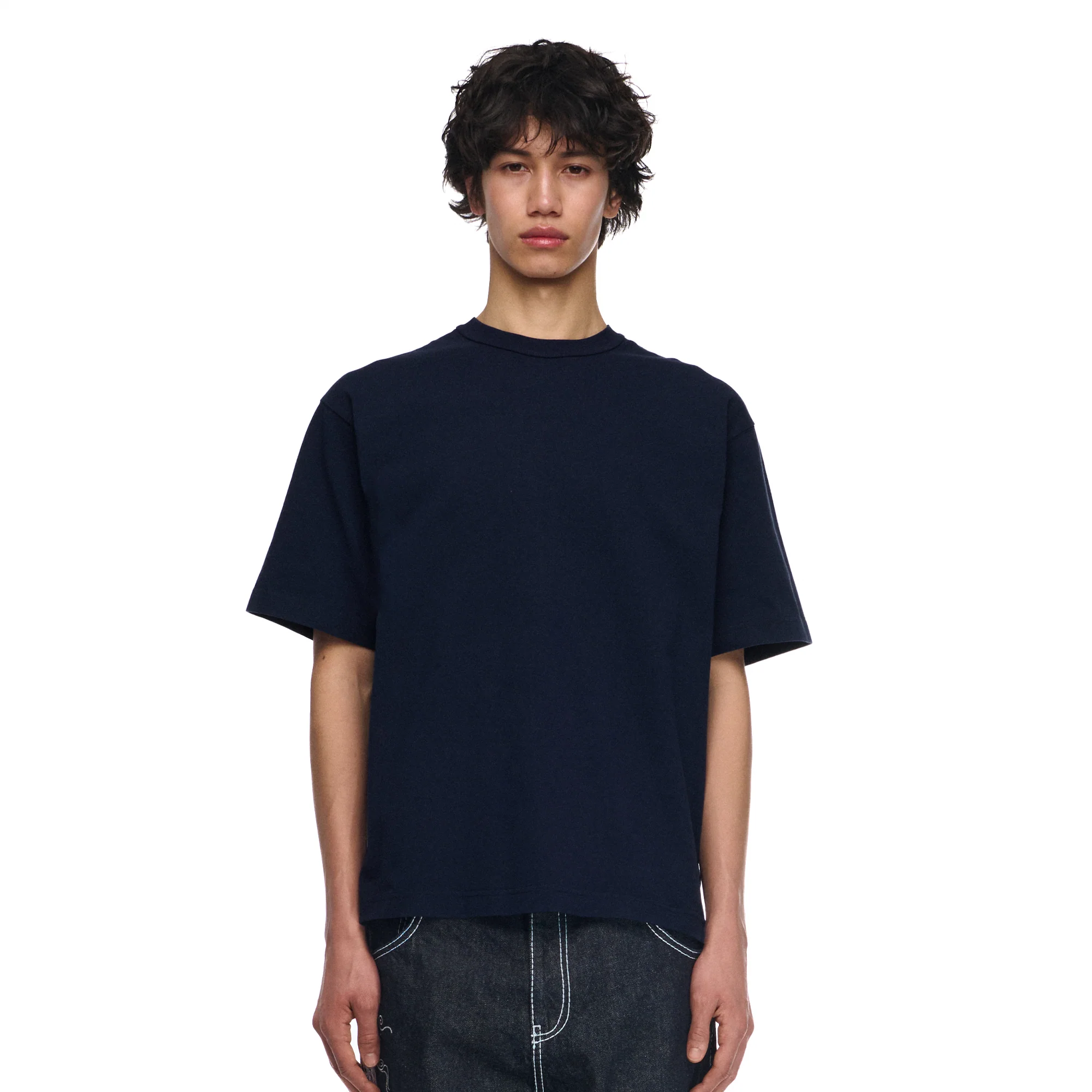 "lotus v2" T Shirt navy - Image 5