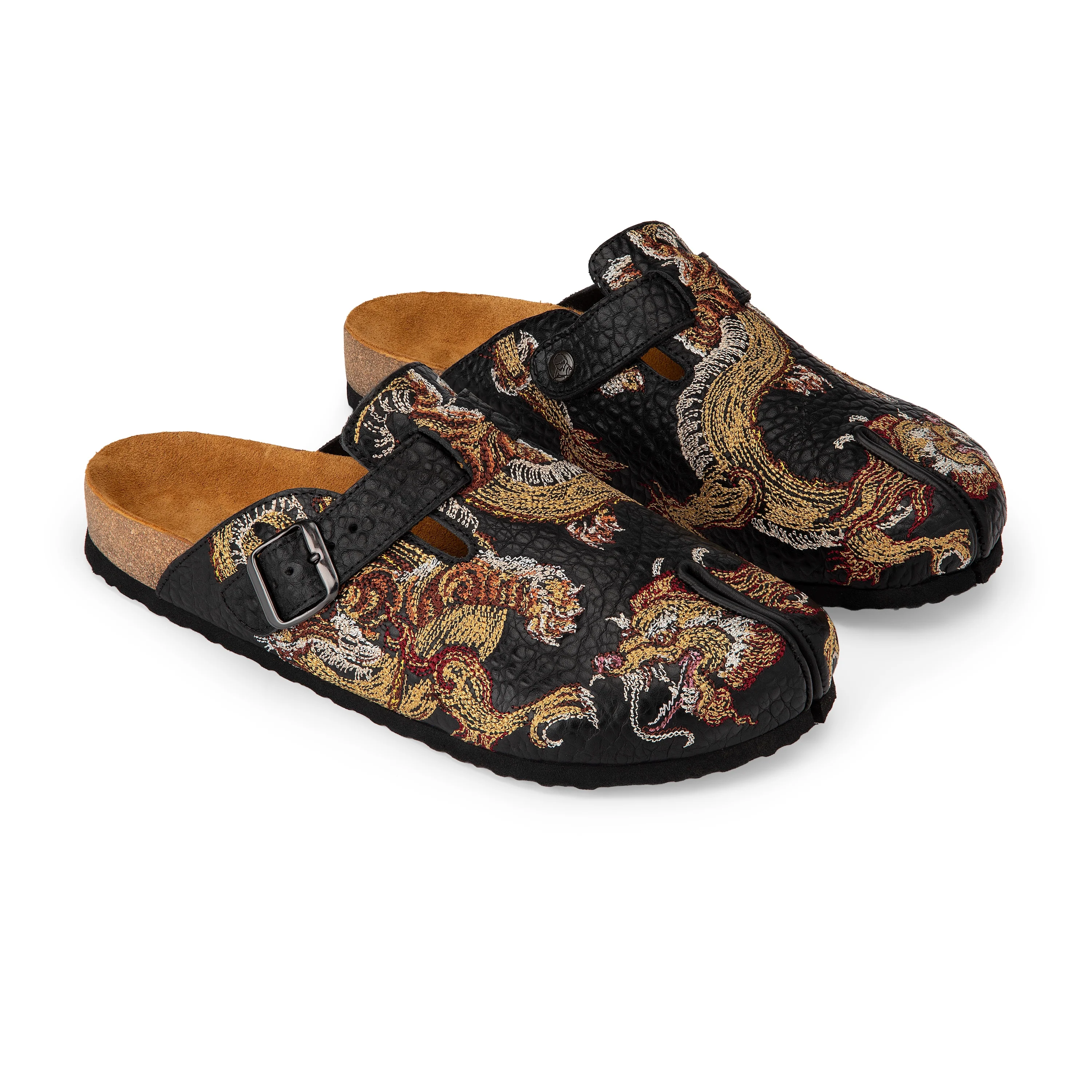 "lotus v2" tabi clogs black - Image 2