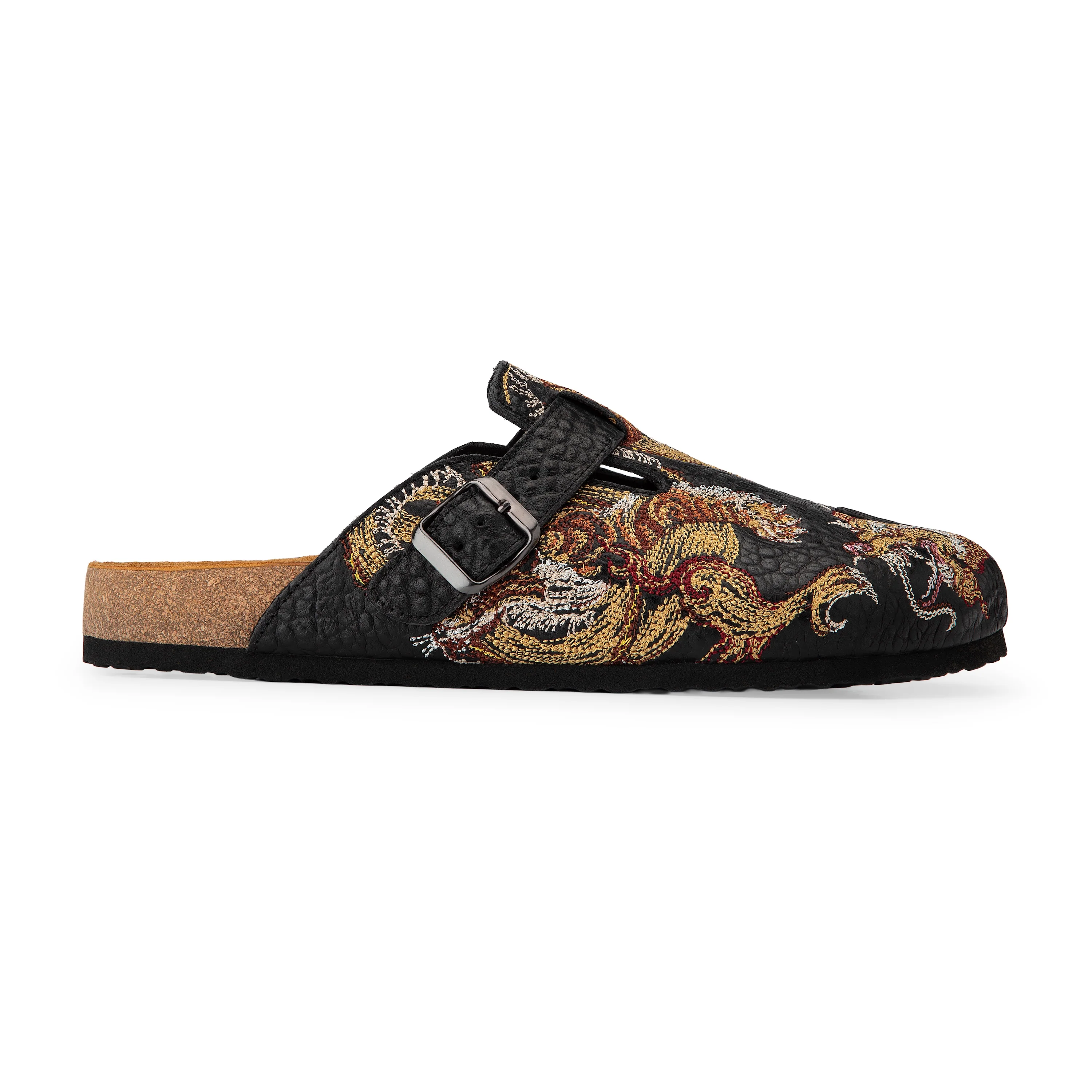 "lotus v2" tabi clogs black - Image 3