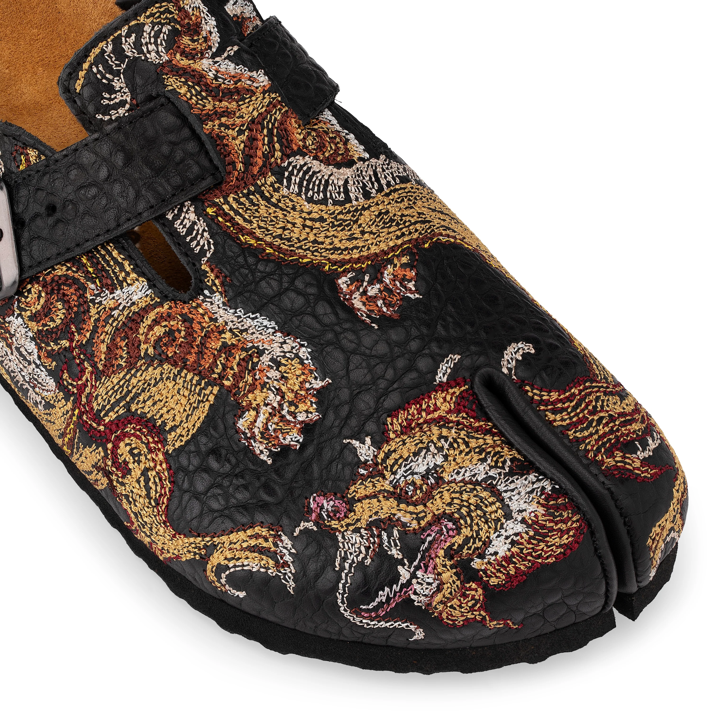 "lotus v2" tabi clogs black - Image 4