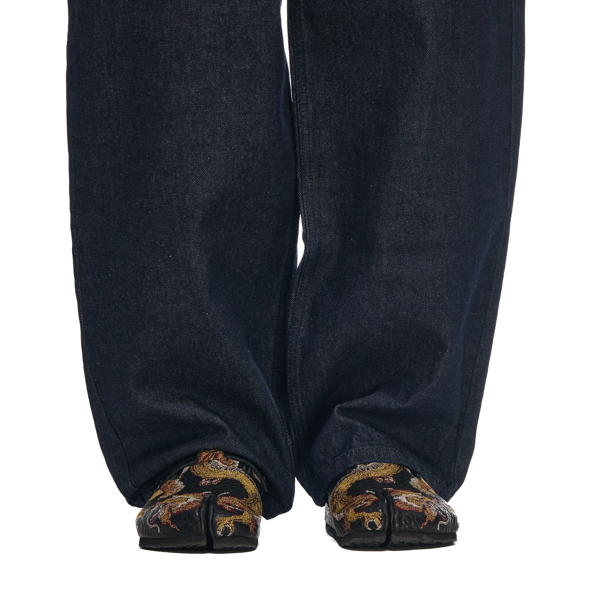 "lotus v2" tabi clogs black - Image 7