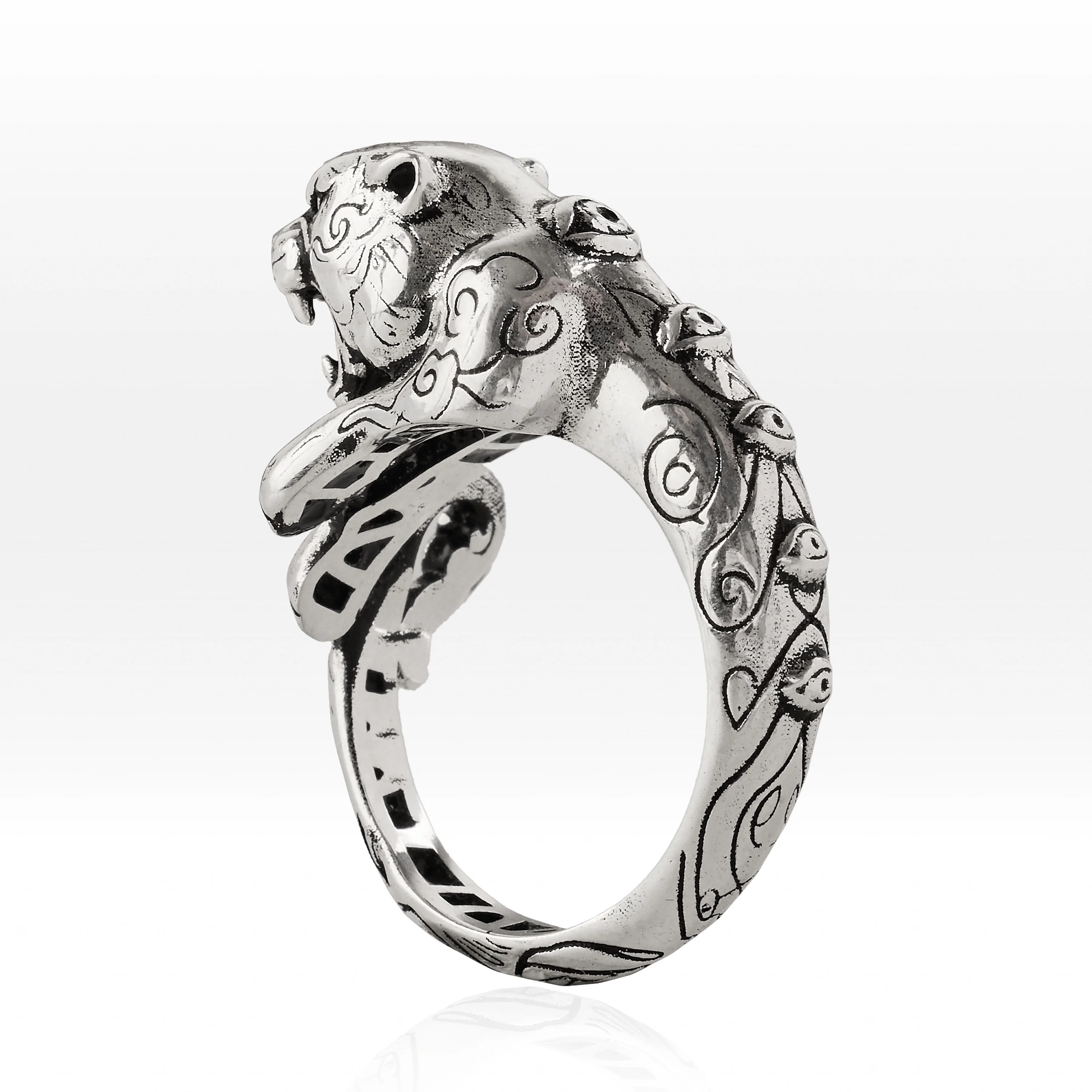 "lotus v2" tiger ring - Image 2