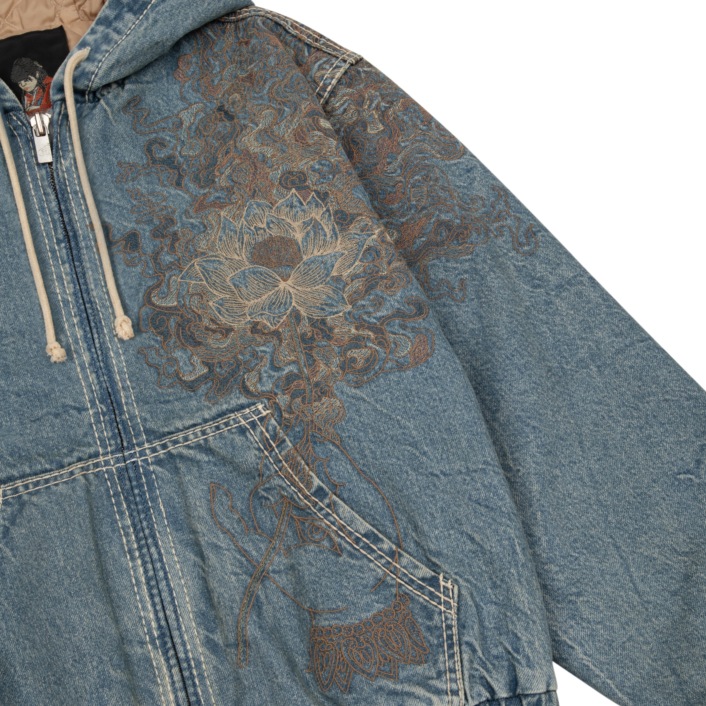 "lotus v2" workwear Jacket blue - Image 5