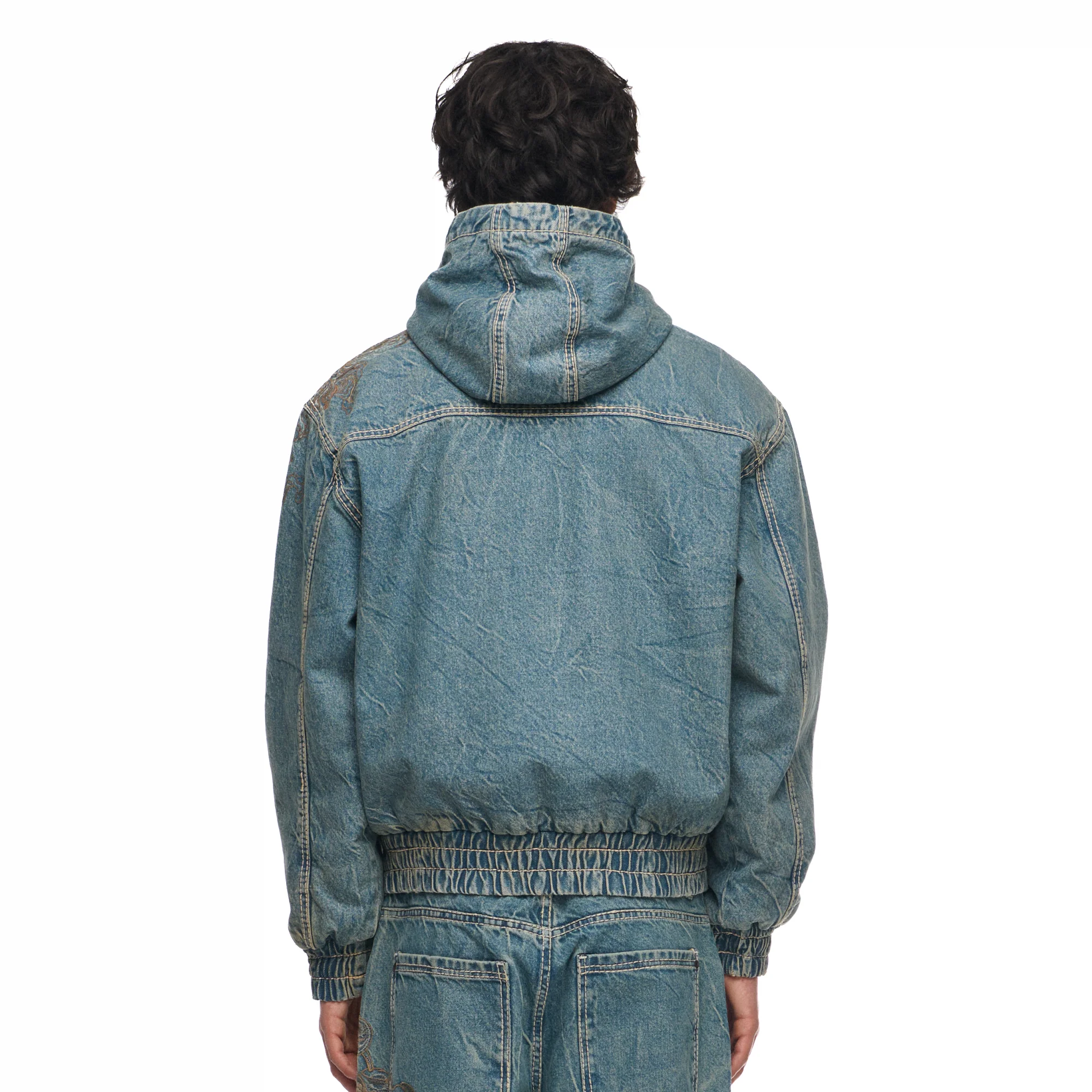 "lotus v2" workwear Jacket blue - Image 8