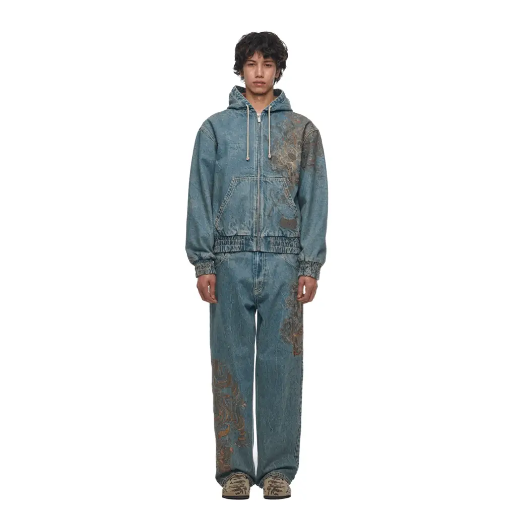 "lotus v2" workwear Jacket blue - Image 9