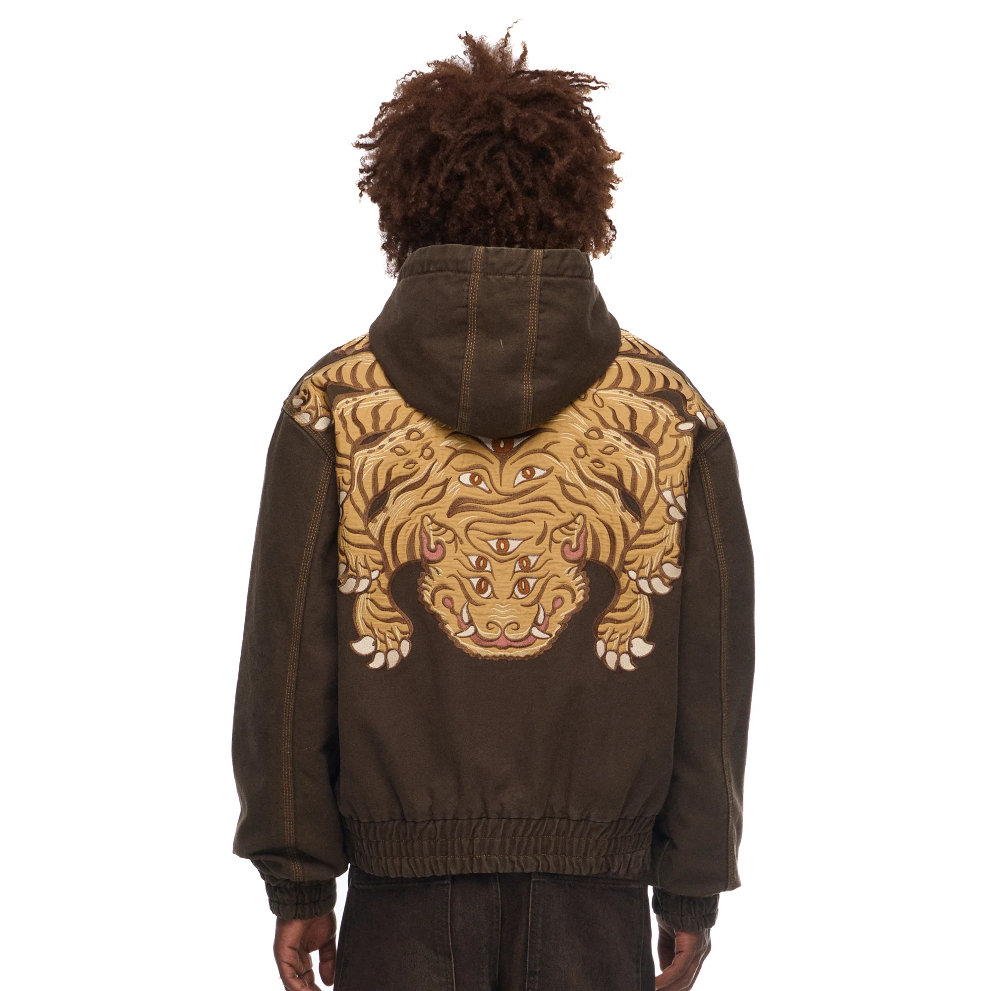 "lotus v2" workwear Jacket brown - Image 8