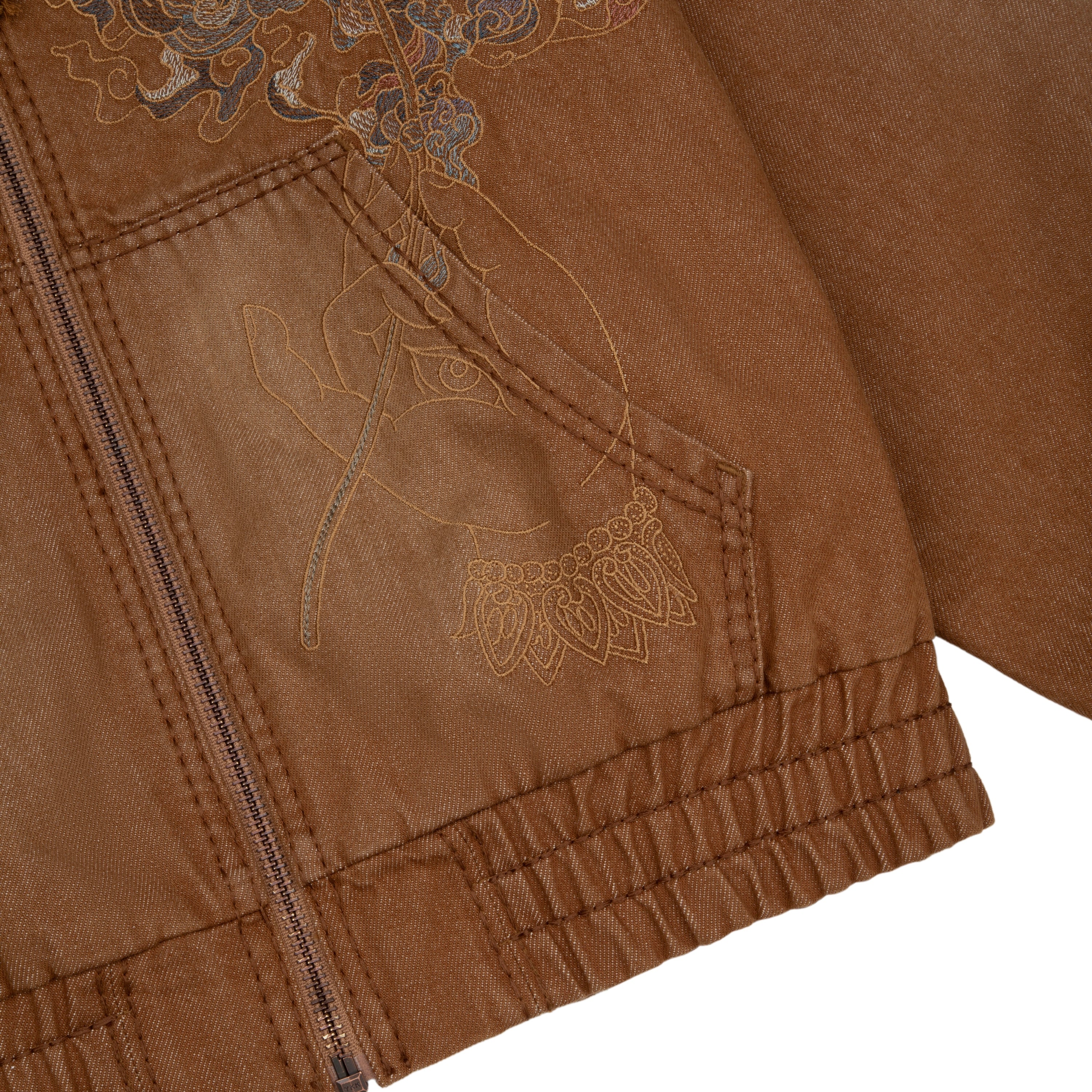 "lotus v2" workwear Jacket camel - Image 5