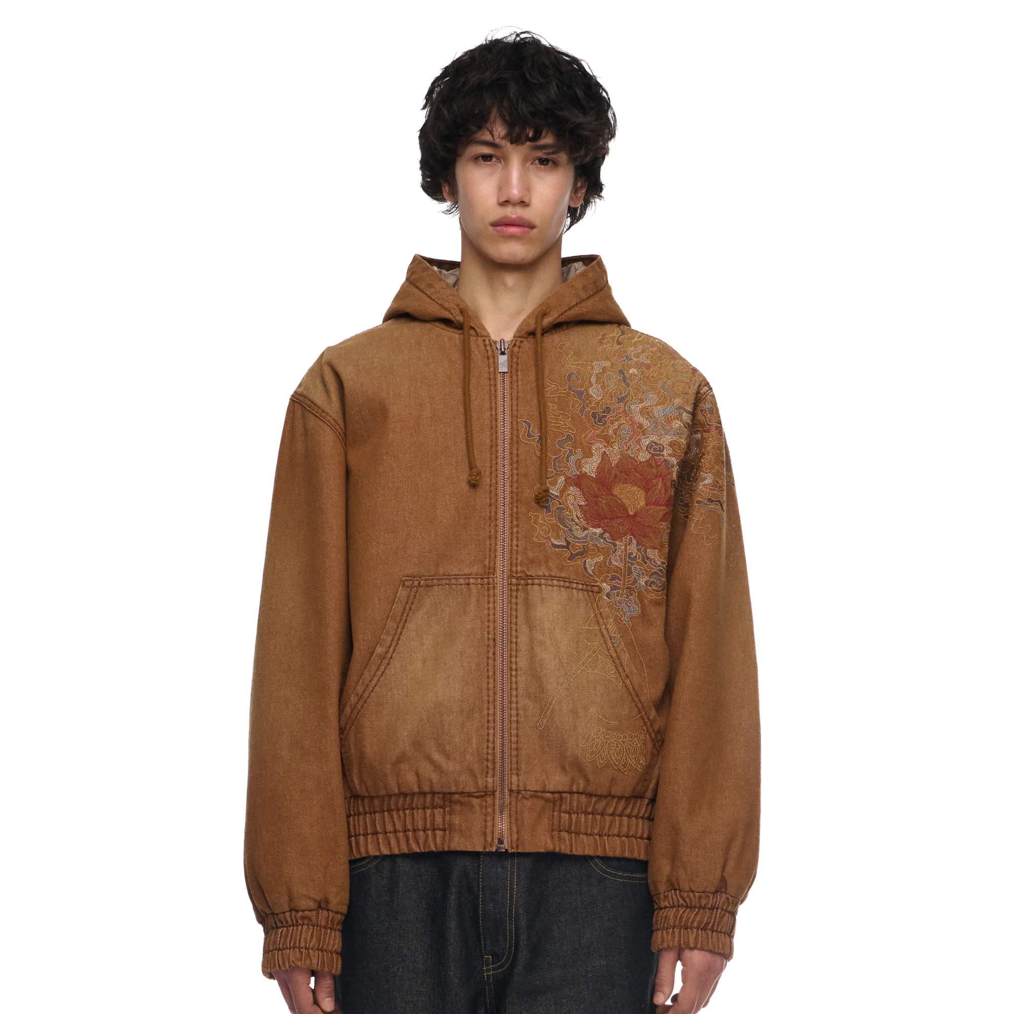 "lotus v2" workwear Jacket camel - Image 6