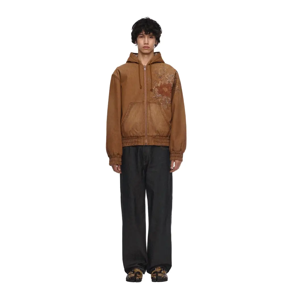"lotus v2" workwear Jacket camel - Image 9
