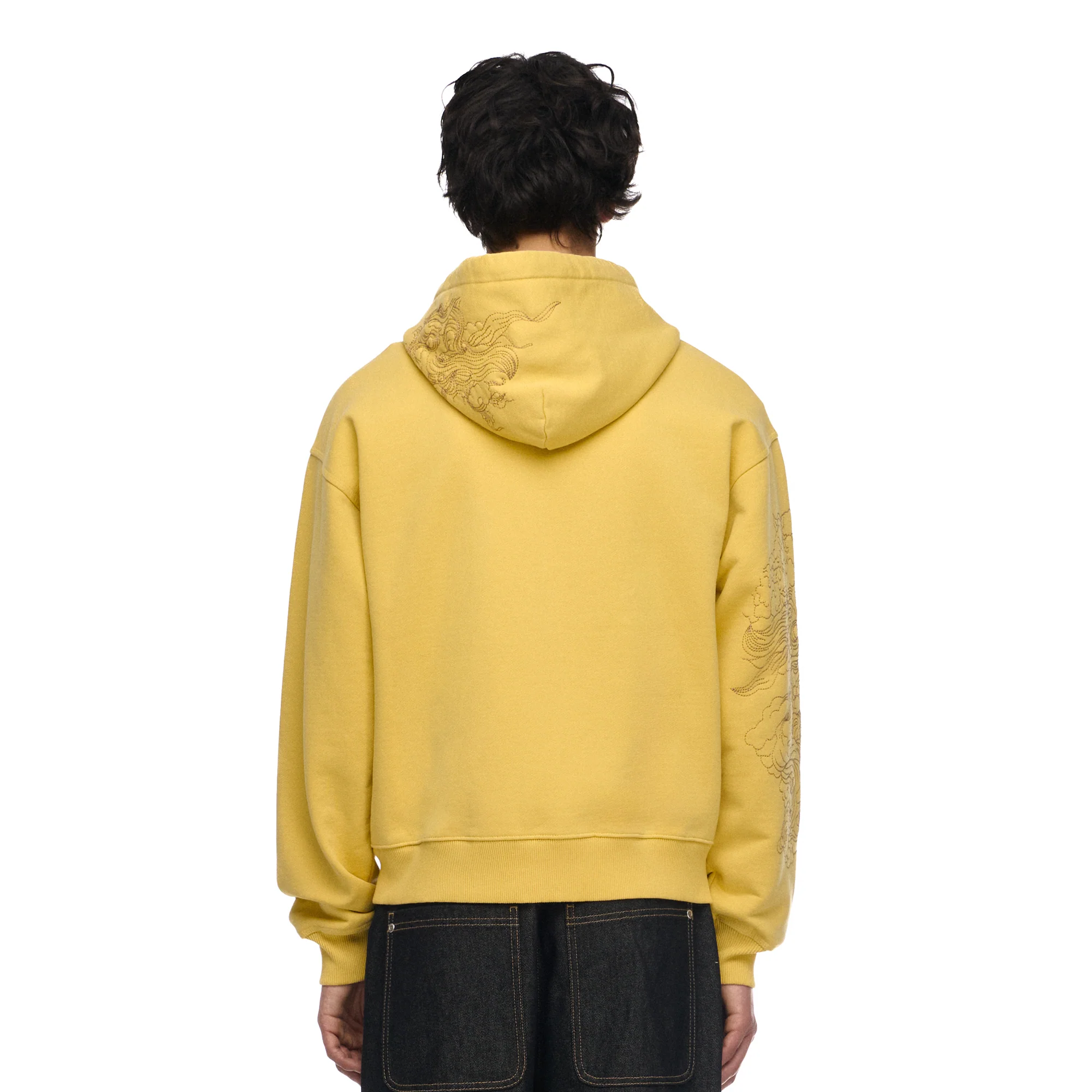 "lotus v2" Zip Up yellow - Image 10