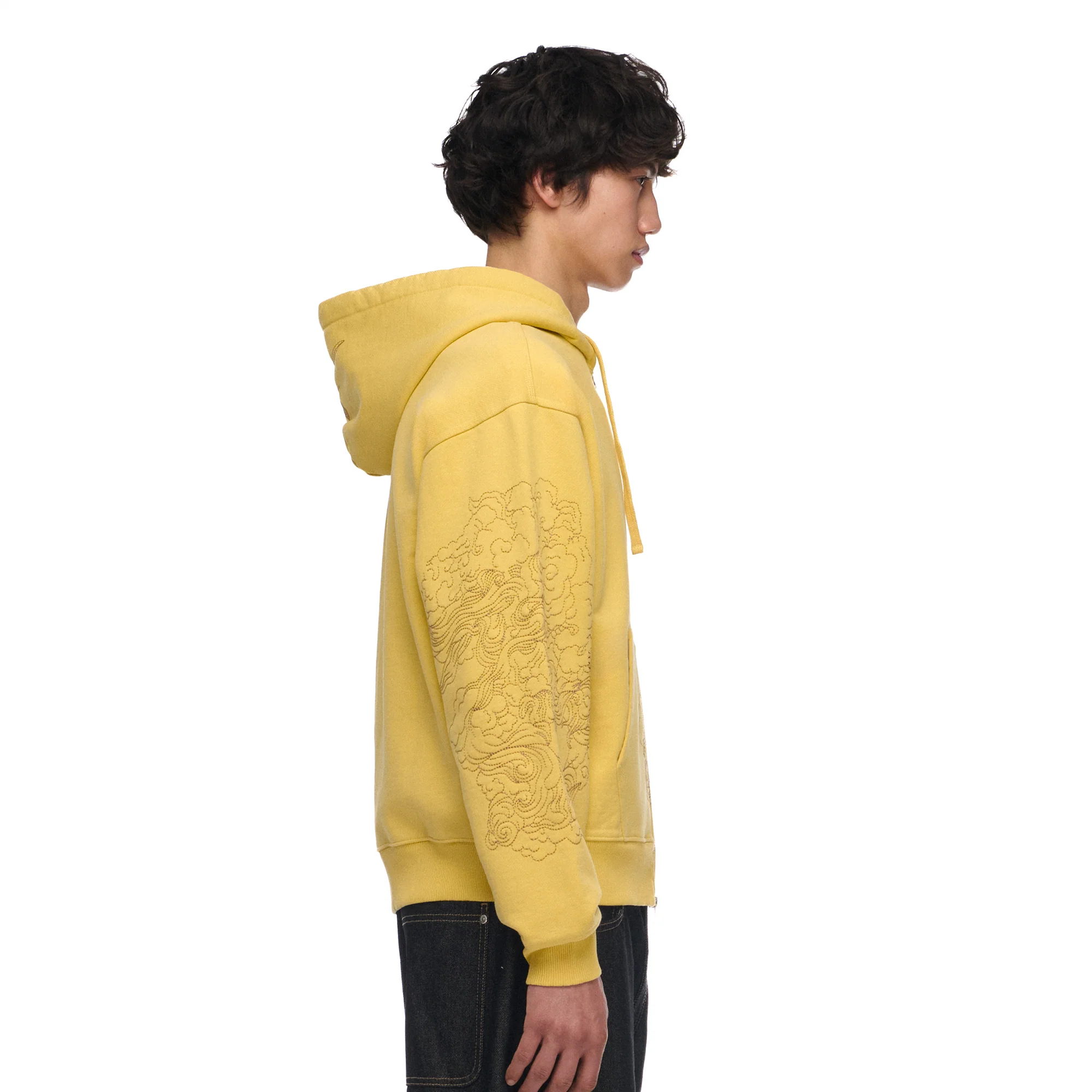 "lotus v2" Zip Up yellow - Image 11