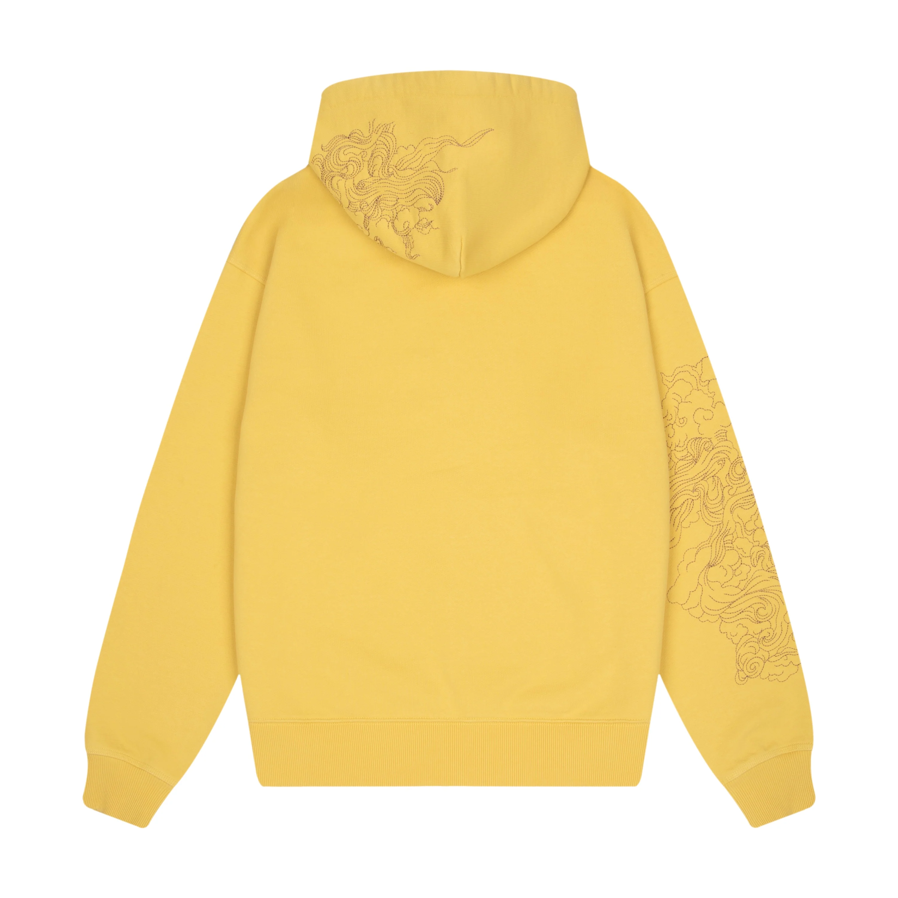 "lotus v2" Zip Up yellow - Image 2