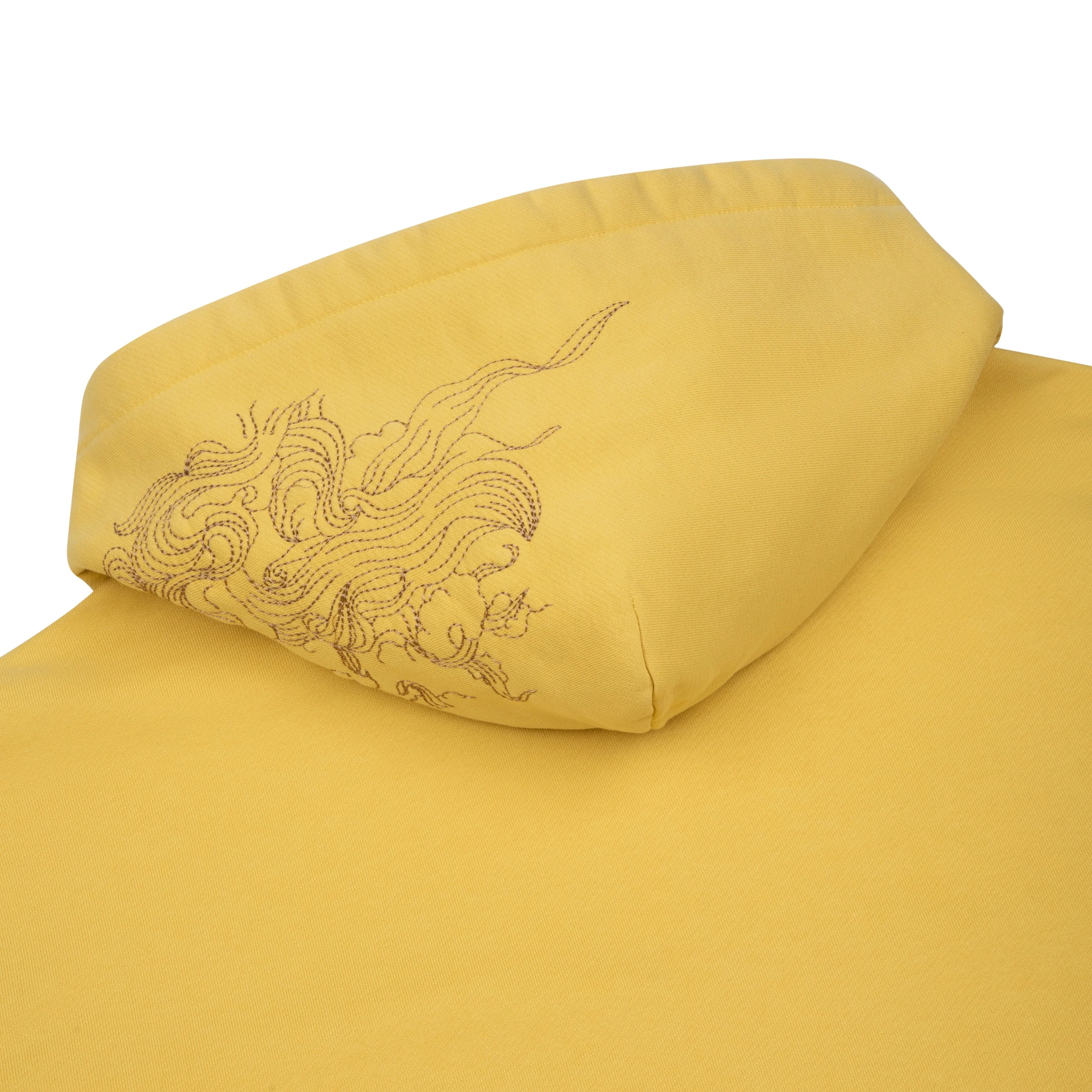 "lotus v2" Zip Up yellow - Image 6