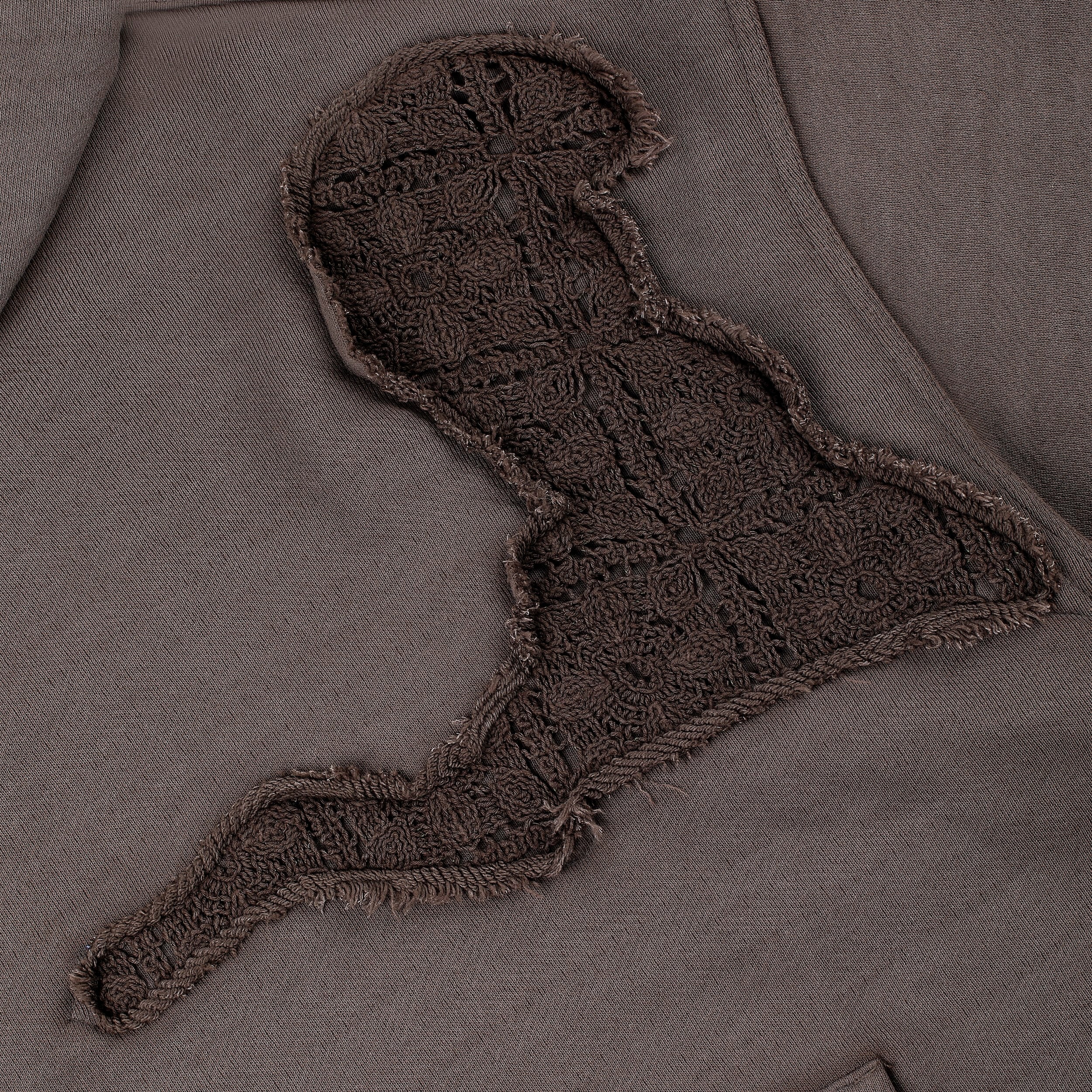 "lotus" Hoodie brown - Image 5