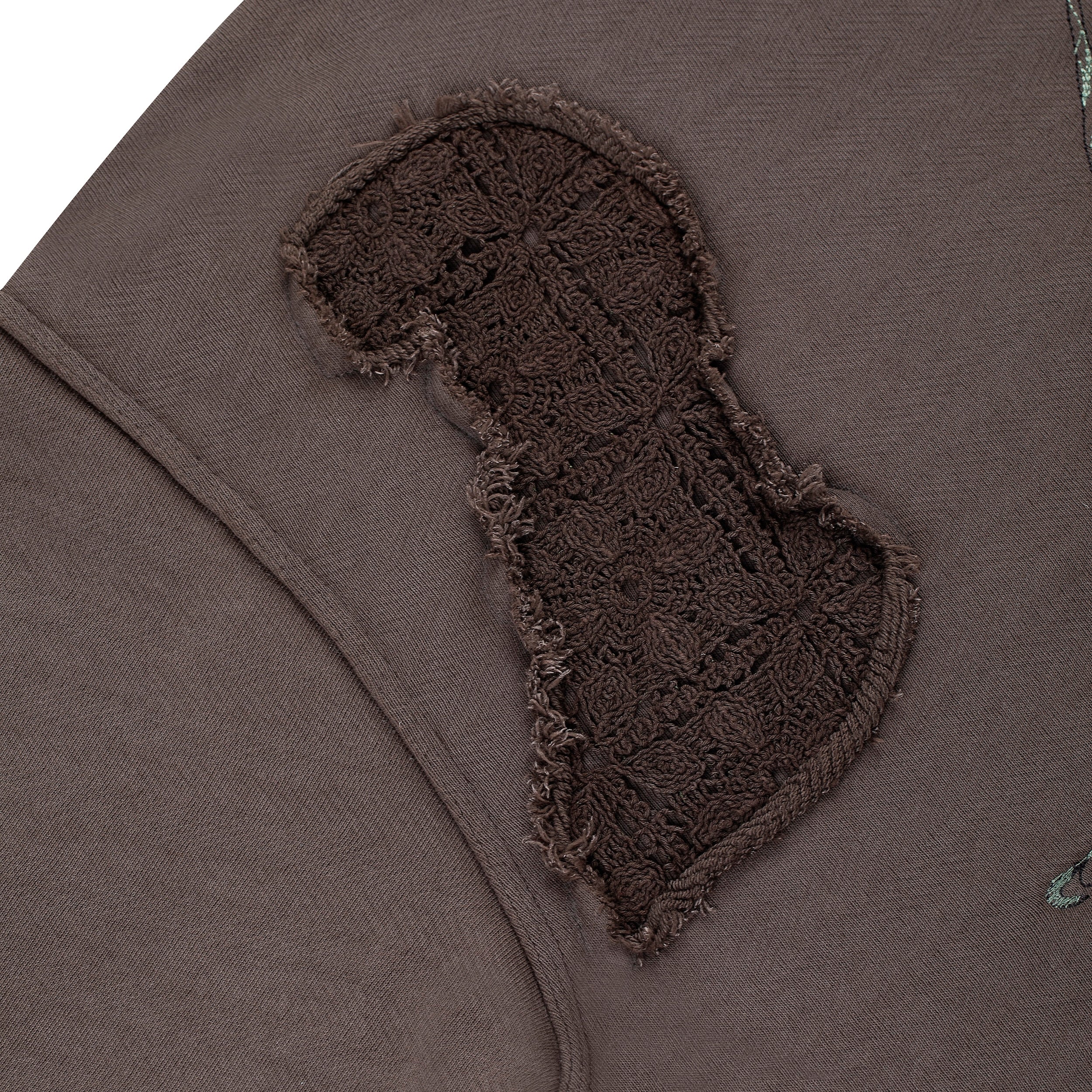 "lotus" Hoodie brown - Image 7