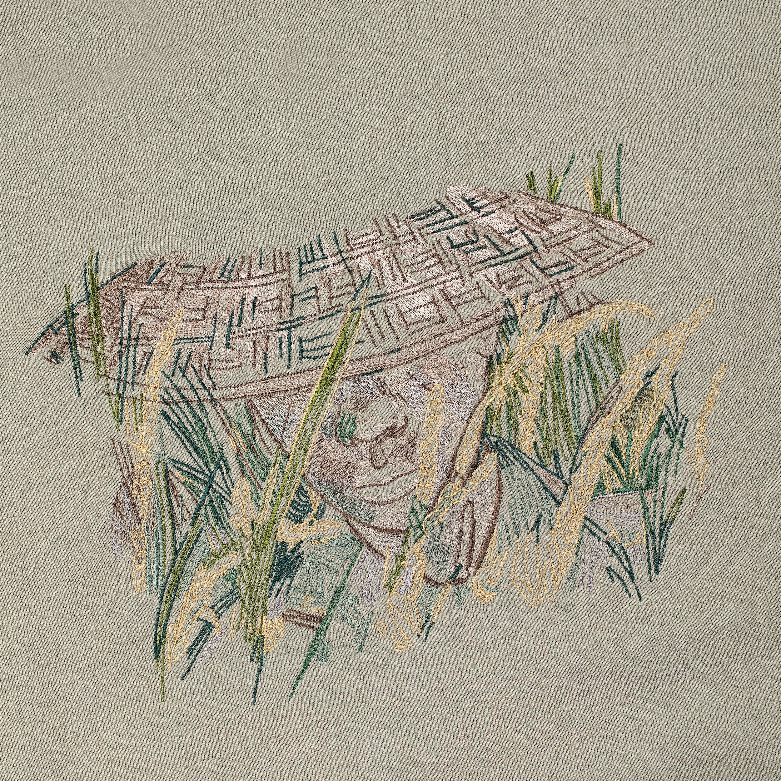 "lotus" Zip Up khaki - Image 5