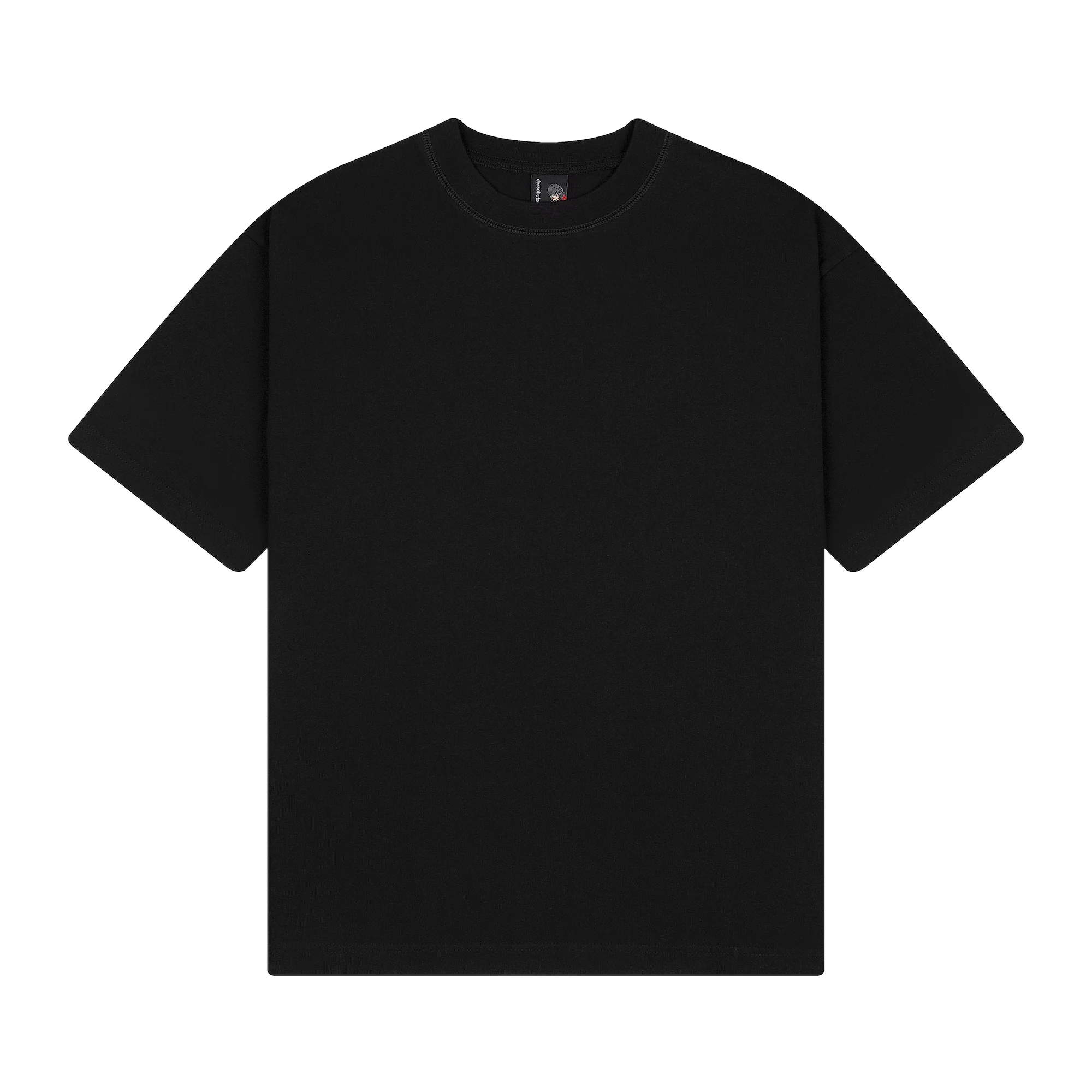 "mosaic" T Shirt black 02 - Image 2