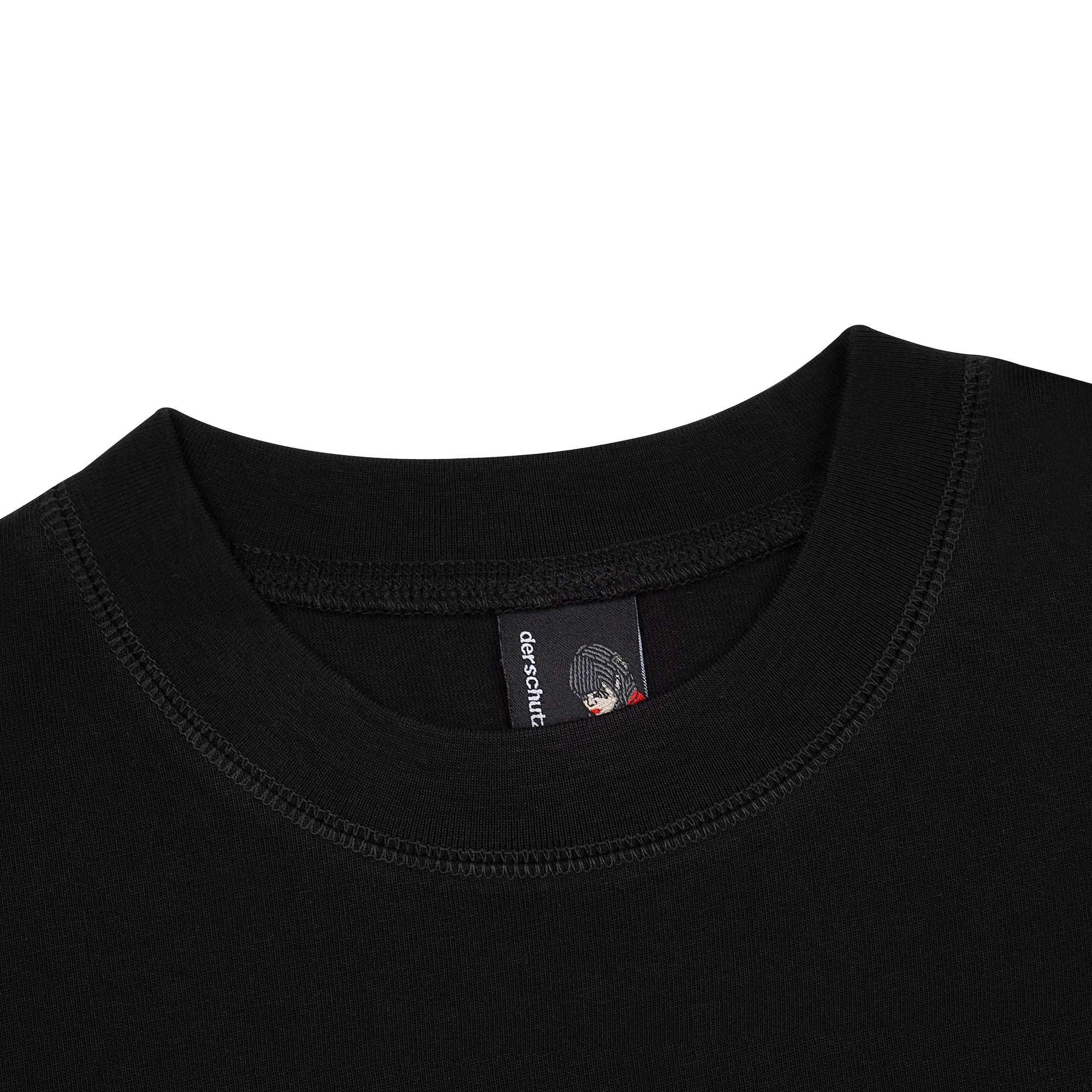 "mosaic" T Shirt black 02 - Image 4
