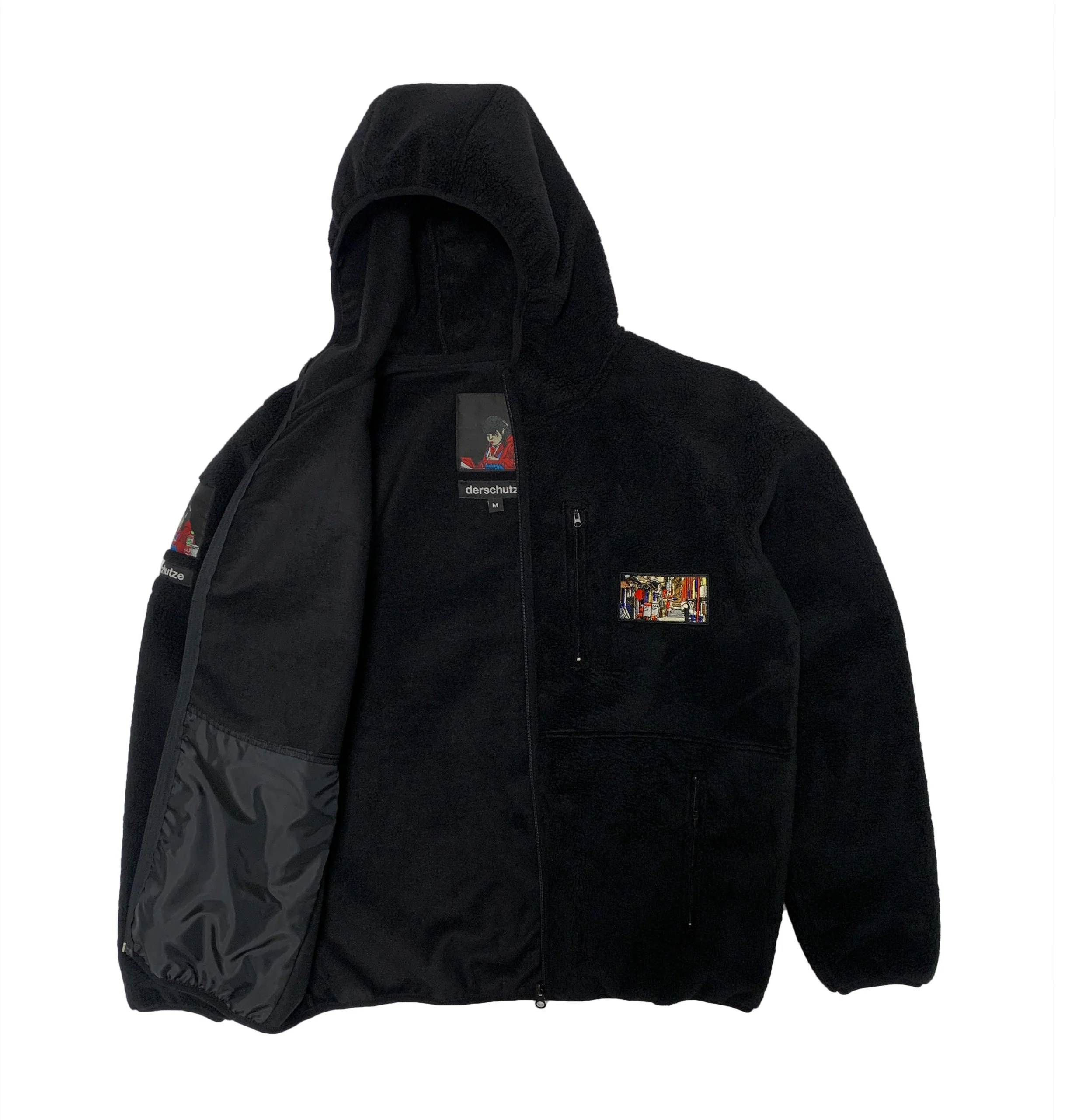 “nights in Japan” fleece Jacket - Image 2
