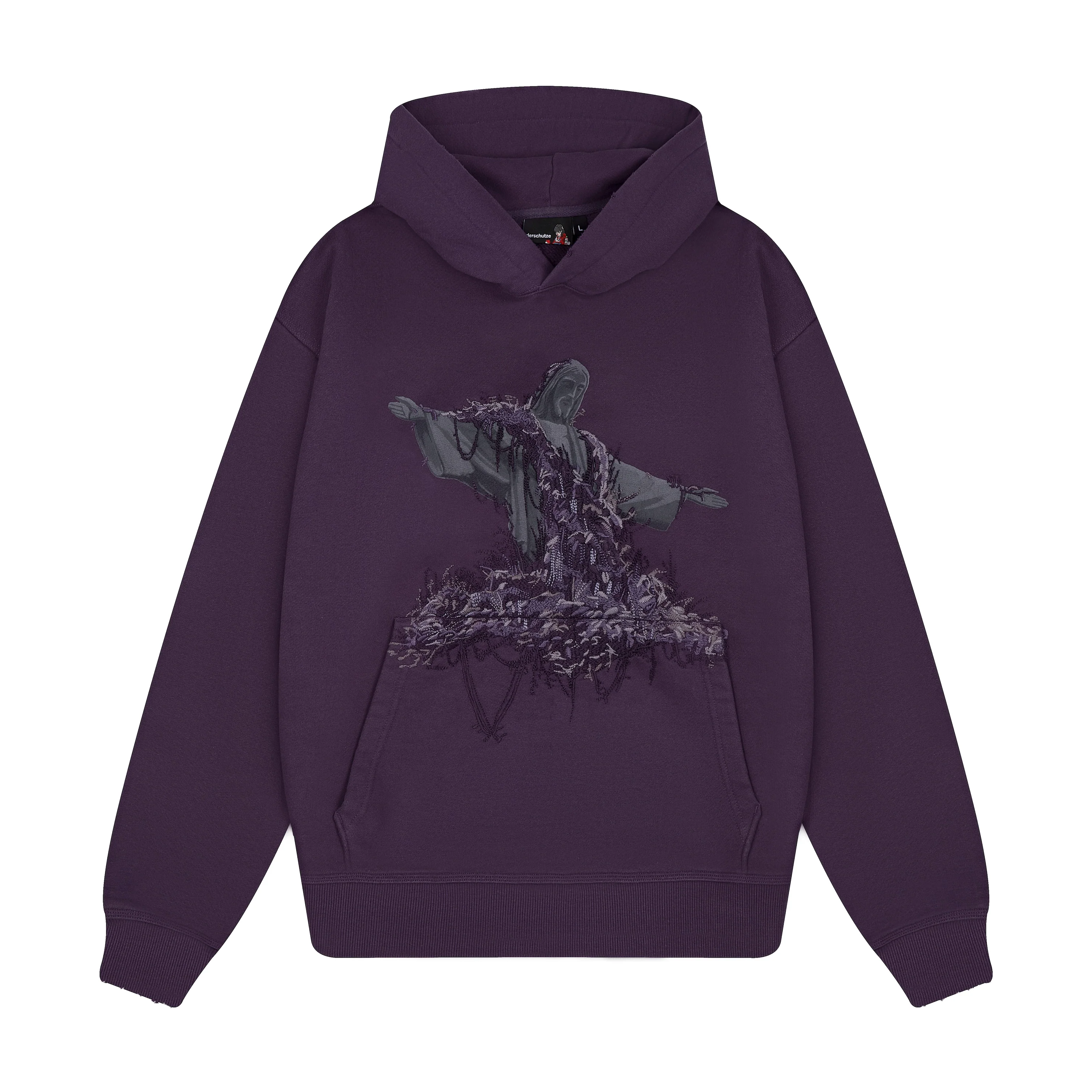 "NYC to RIO" Hoodie purple