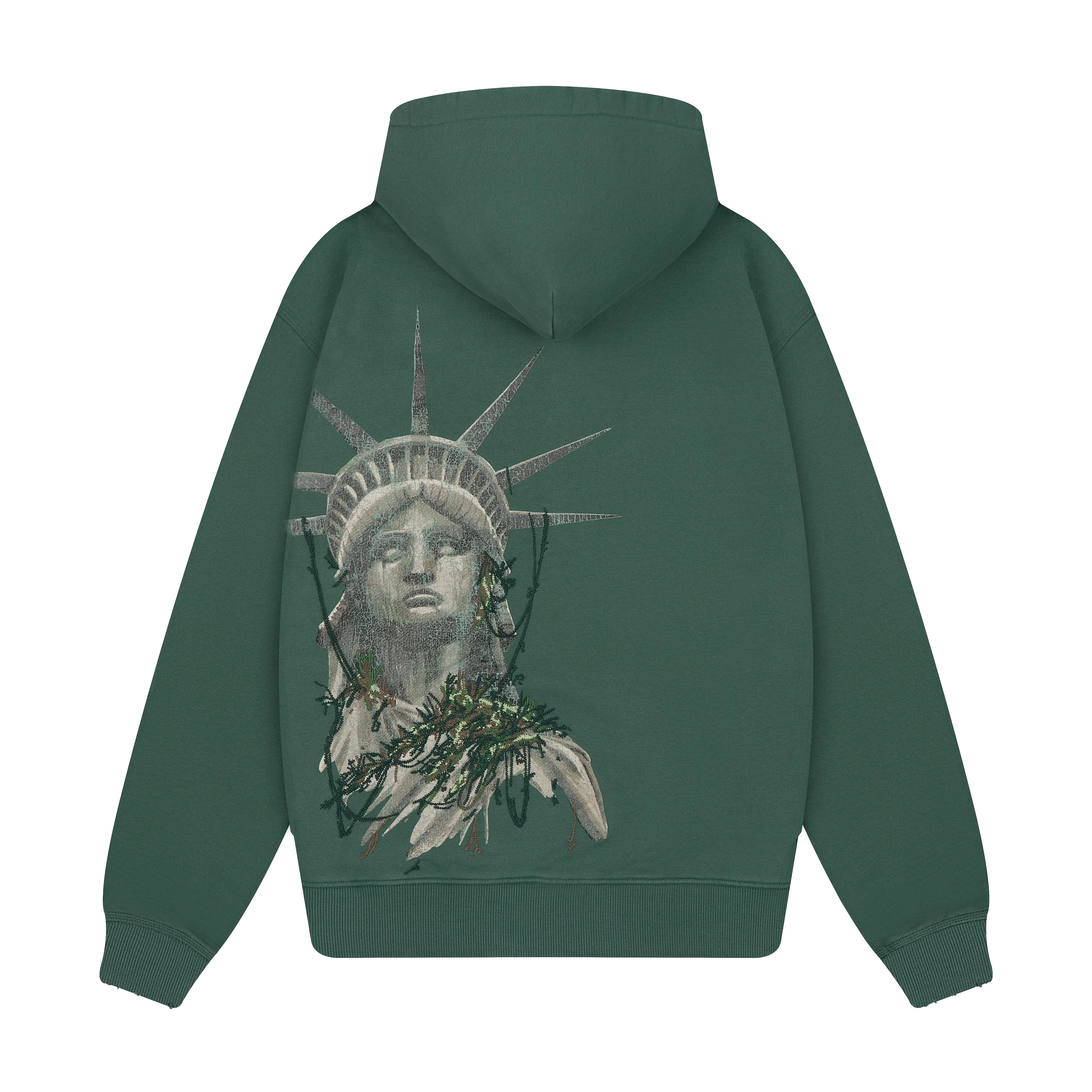 "NYC to RIO" Zip Up green - Image 2