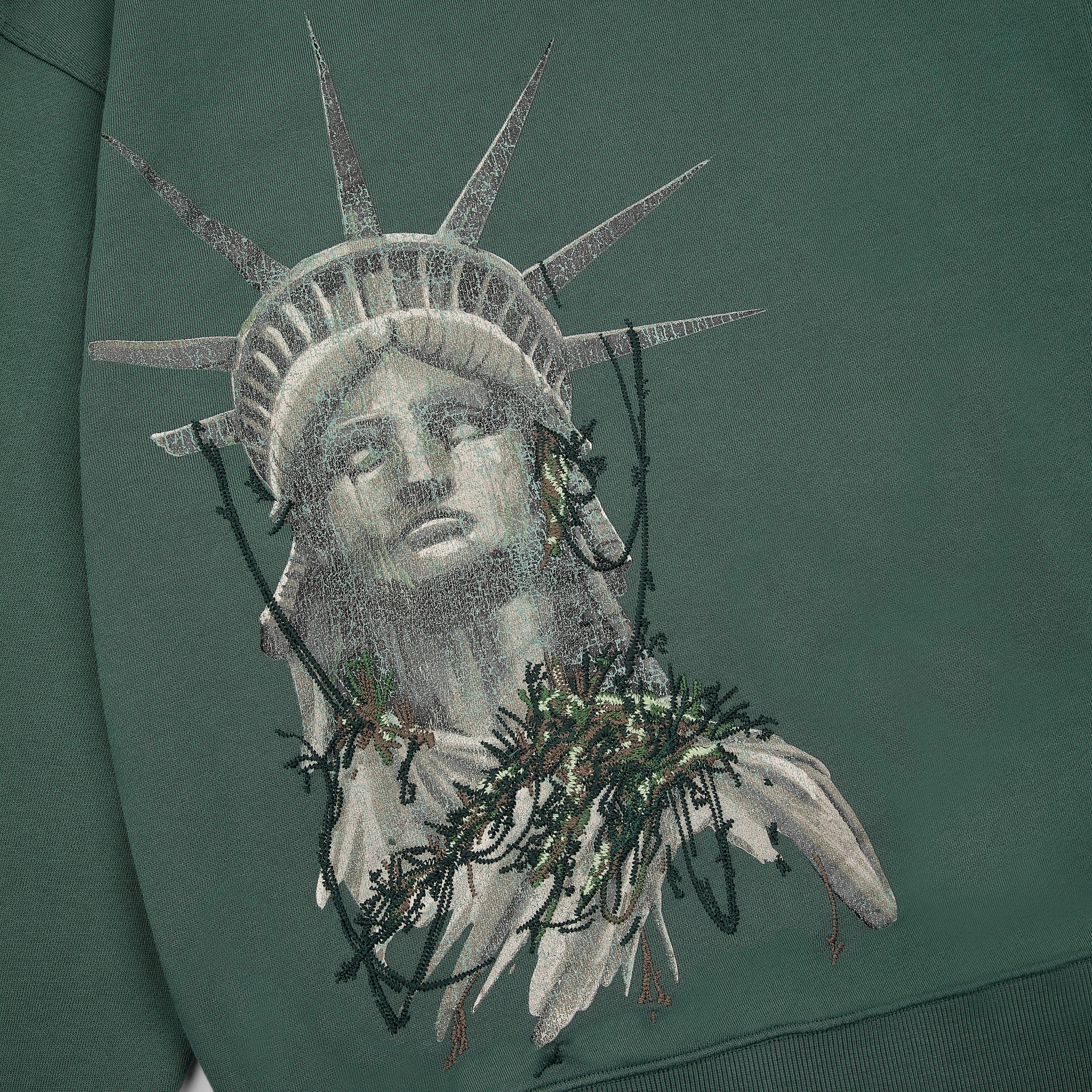 "NYC to RIO" Zip Up green - Image 3