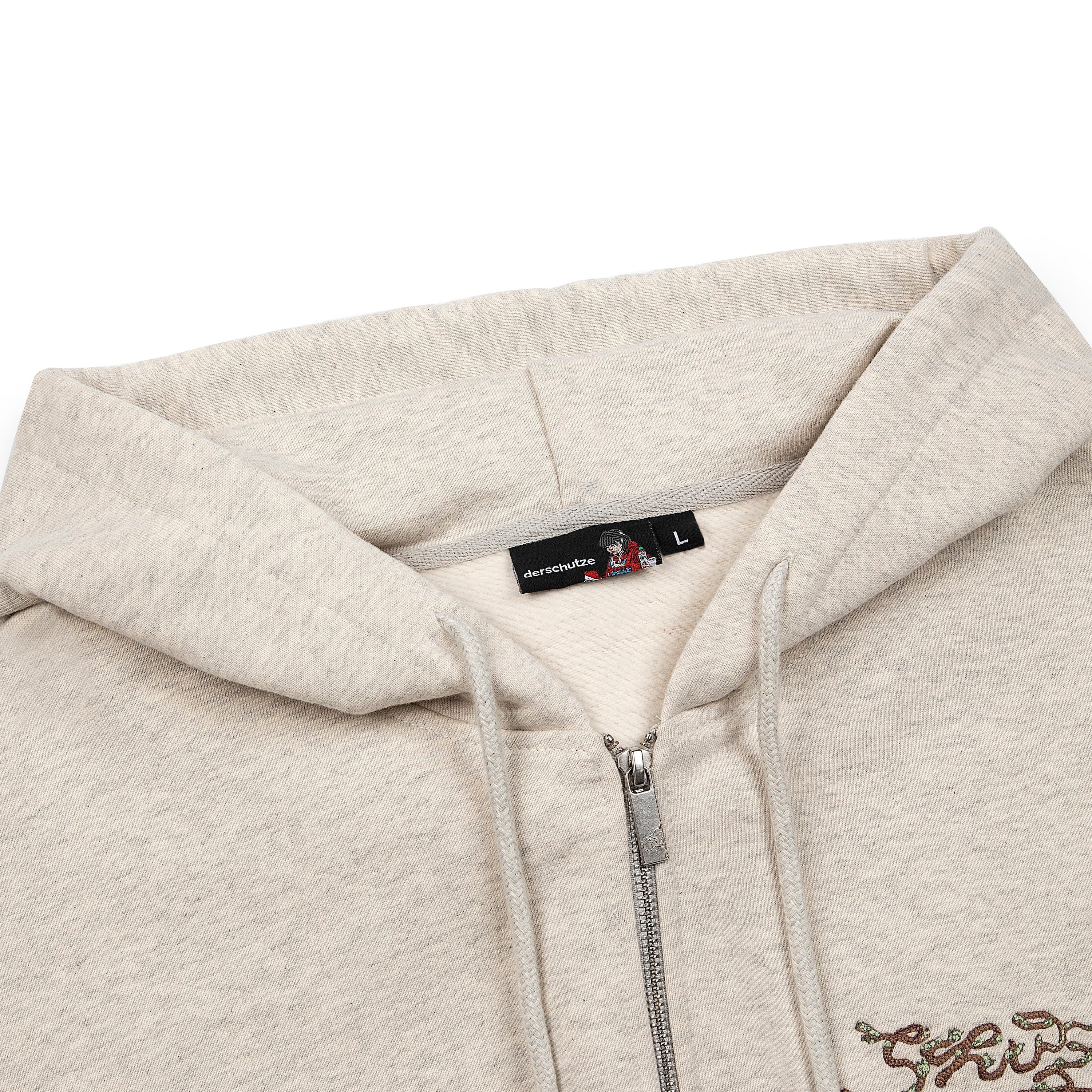"NYC to RIO" Zip Up grey melange - Image 5
