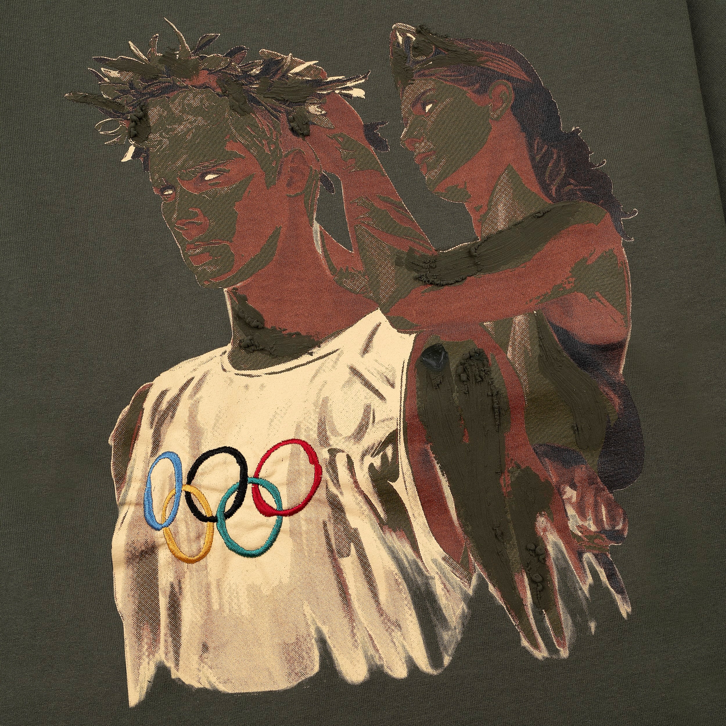 "olympia" T shirt khaki - Image 3