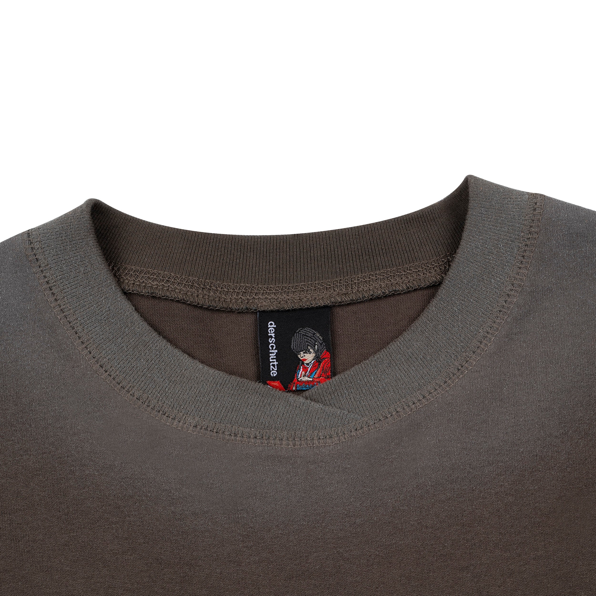 "olympia" T shirt off anthracite - Image 4