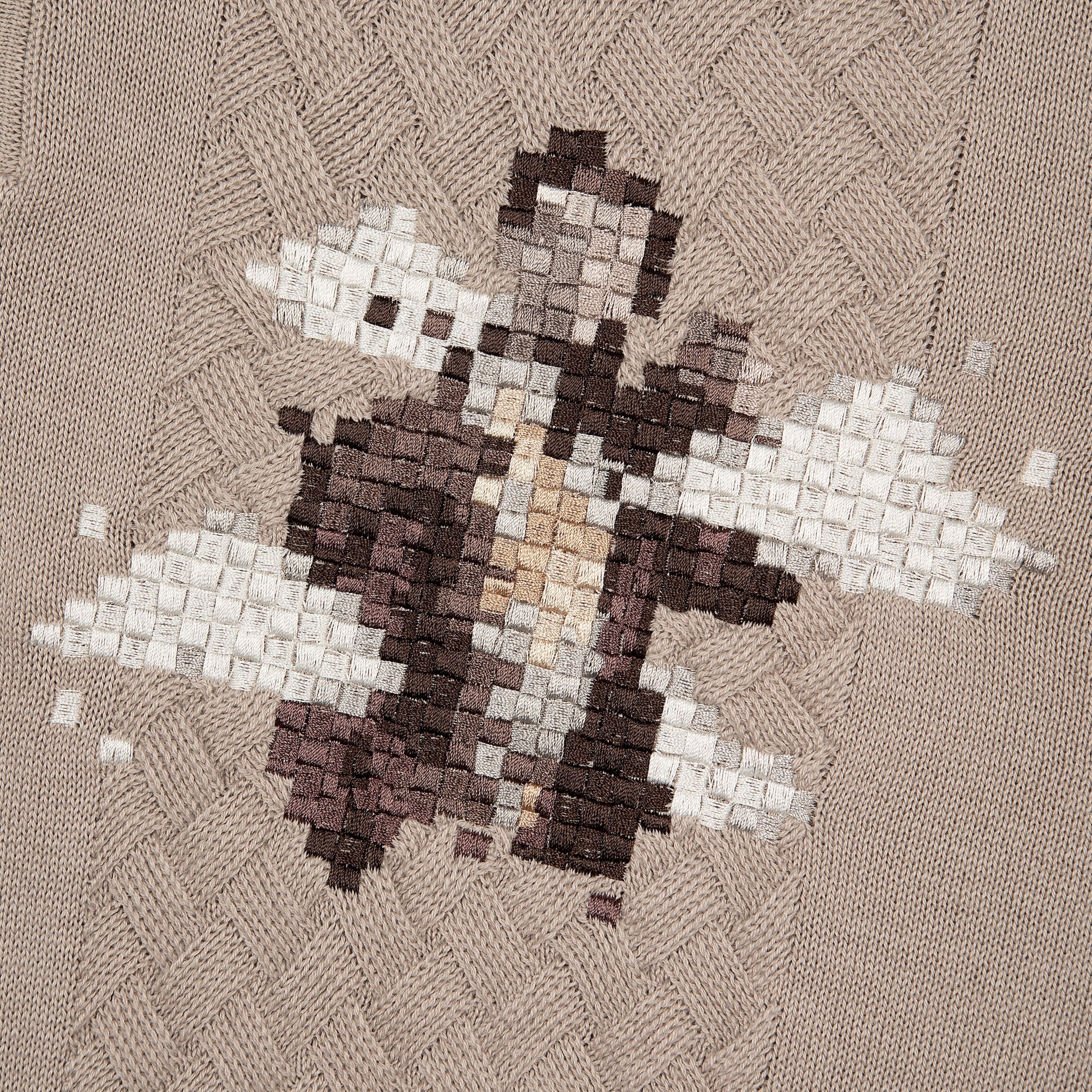 "on air" Polo knit beige - Image 5