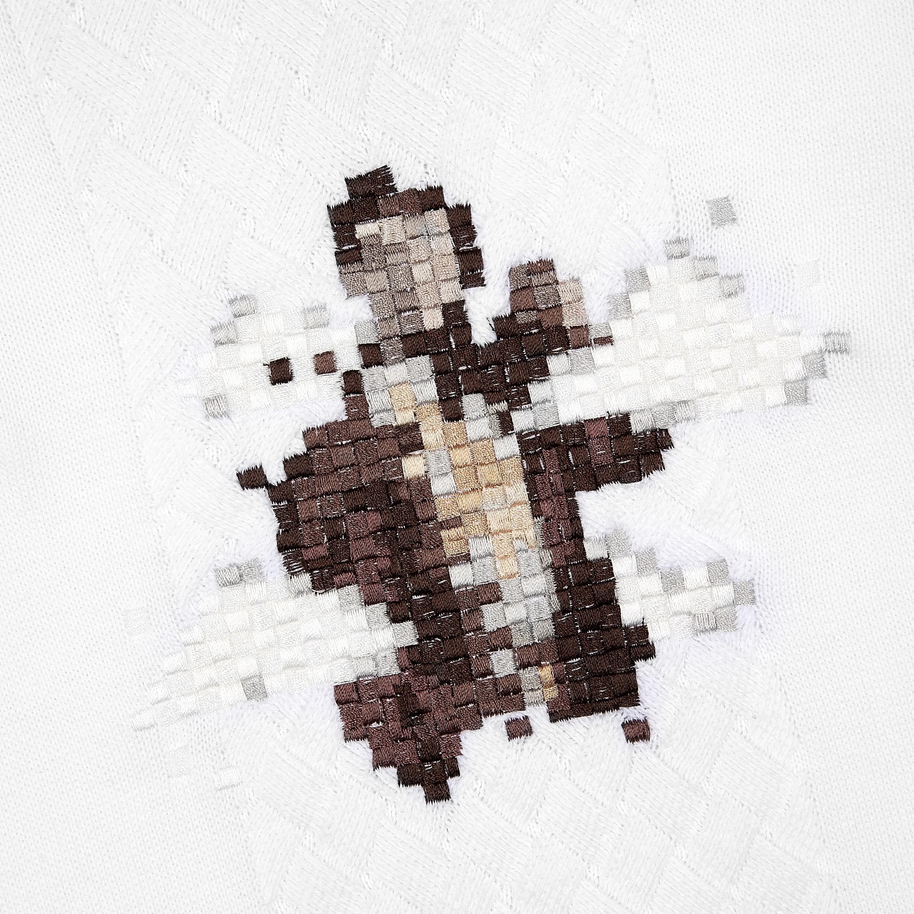 "on air" Polo knit off white - Image 4