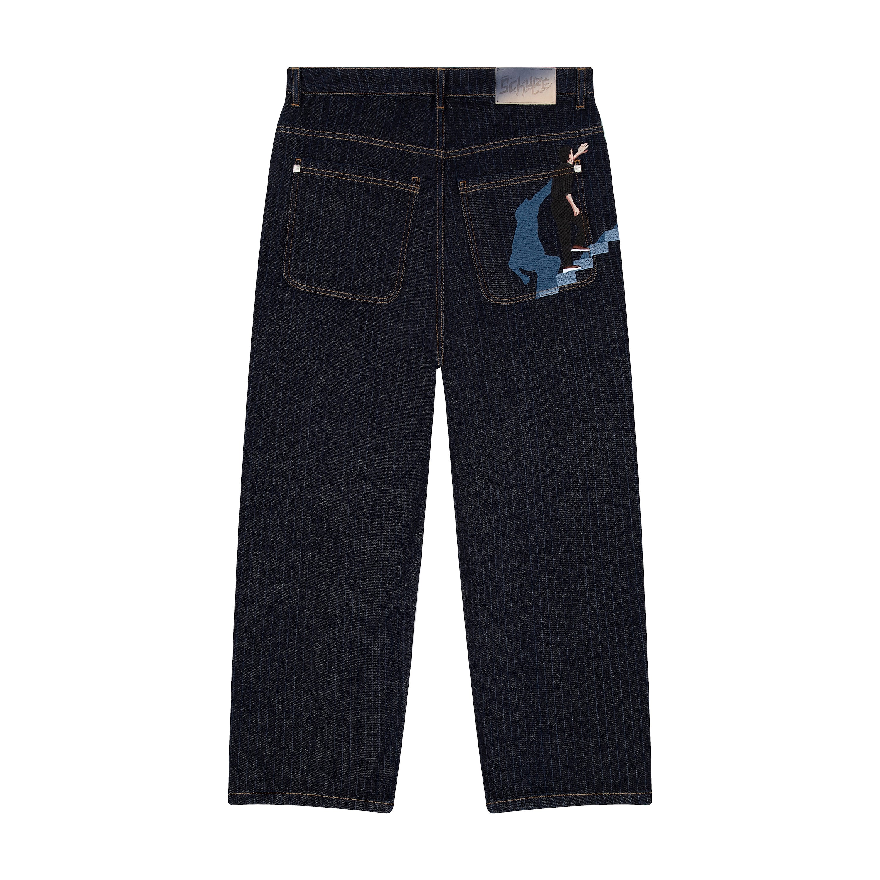 "on air" raw Denim