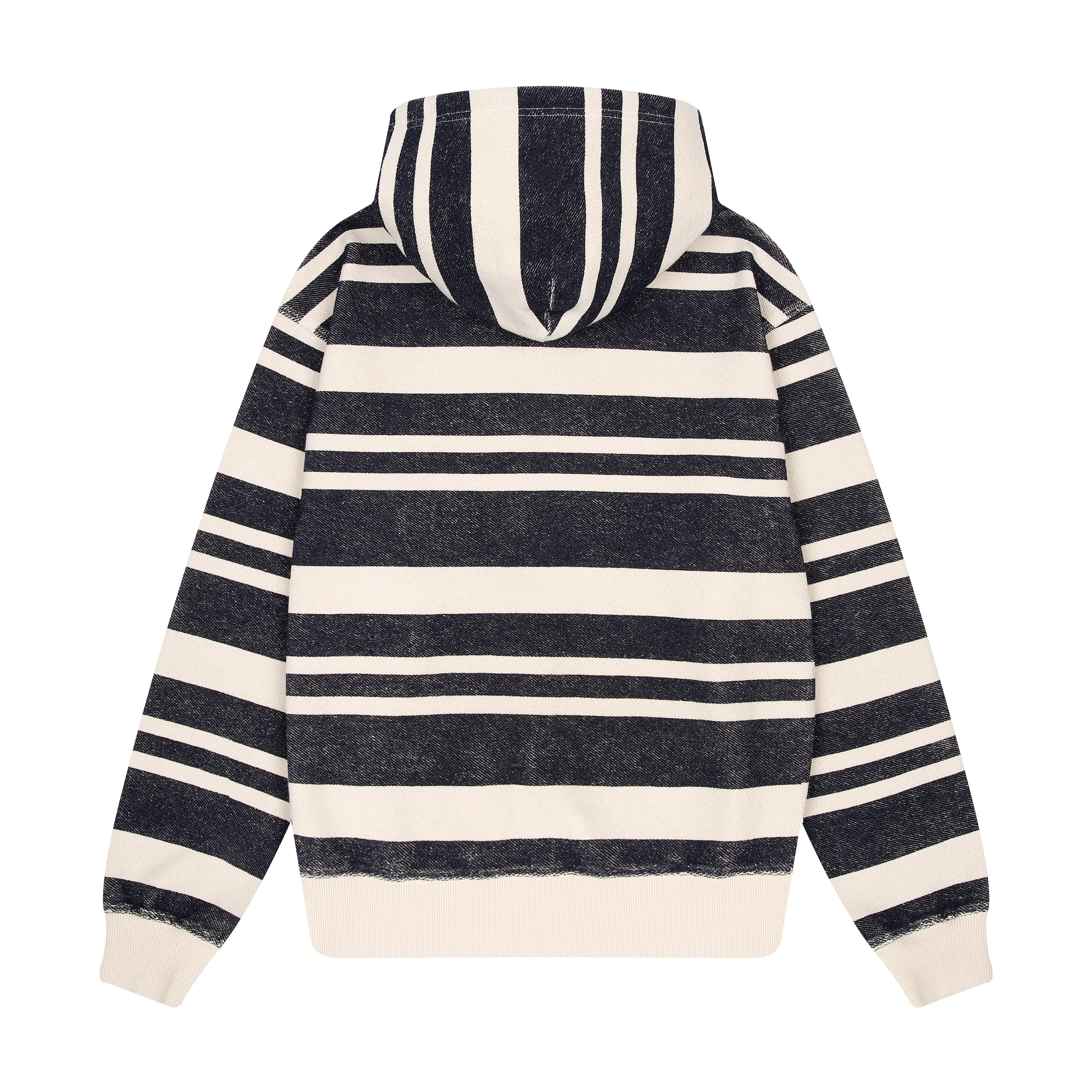 "on air" striped Zip Up - Image 2