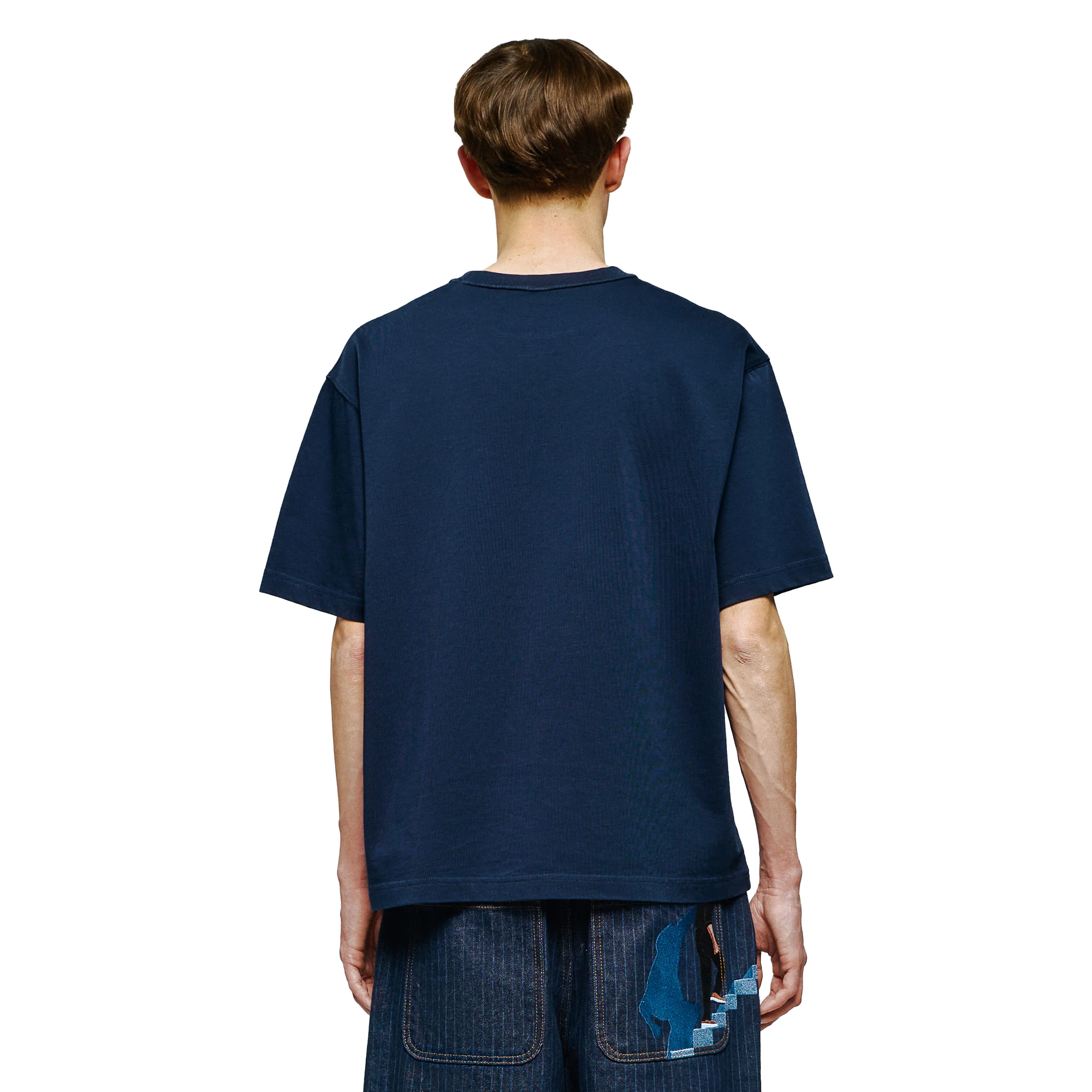 "on air" T Shirt navy - Image 6