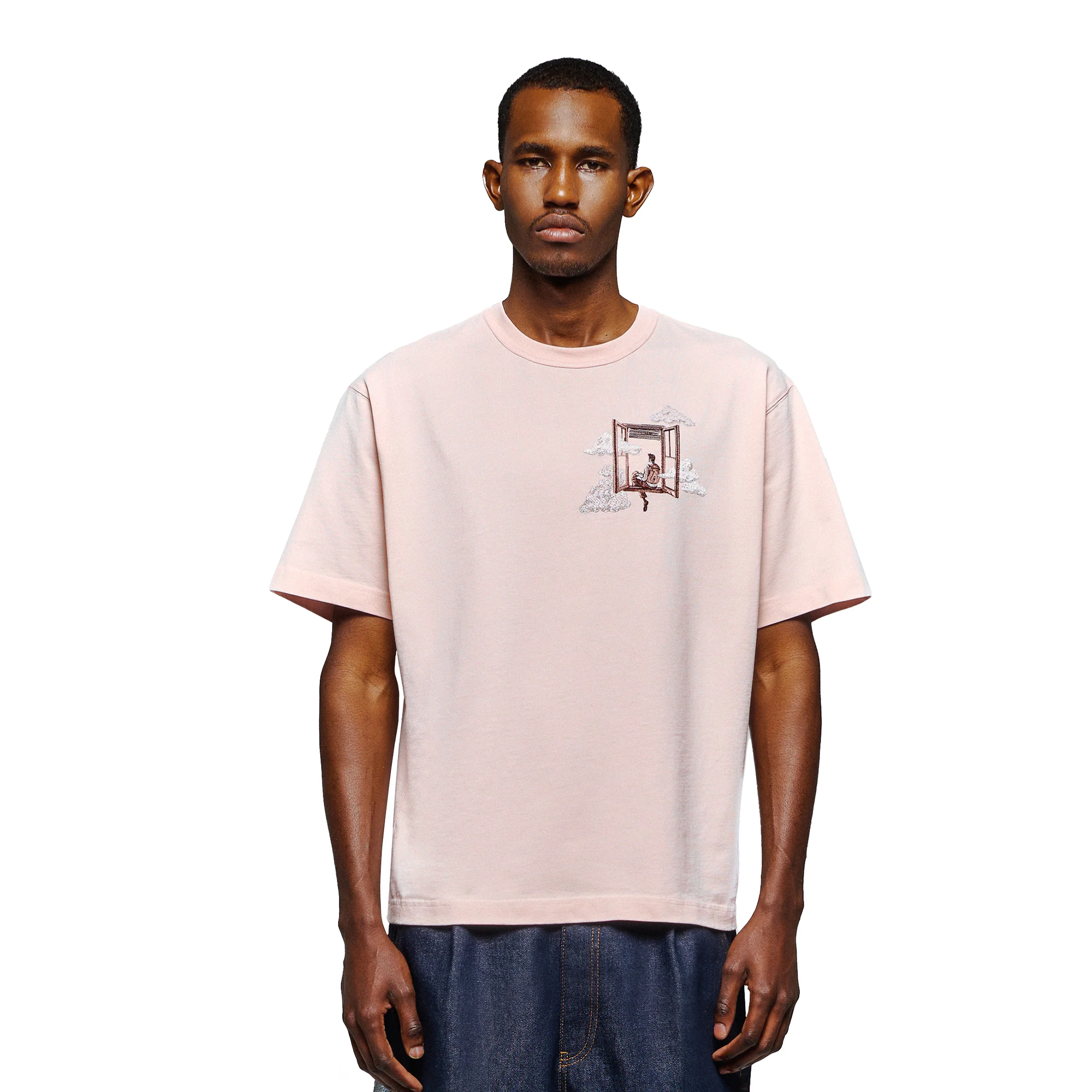 "on air" T Shirt pink - Image 6