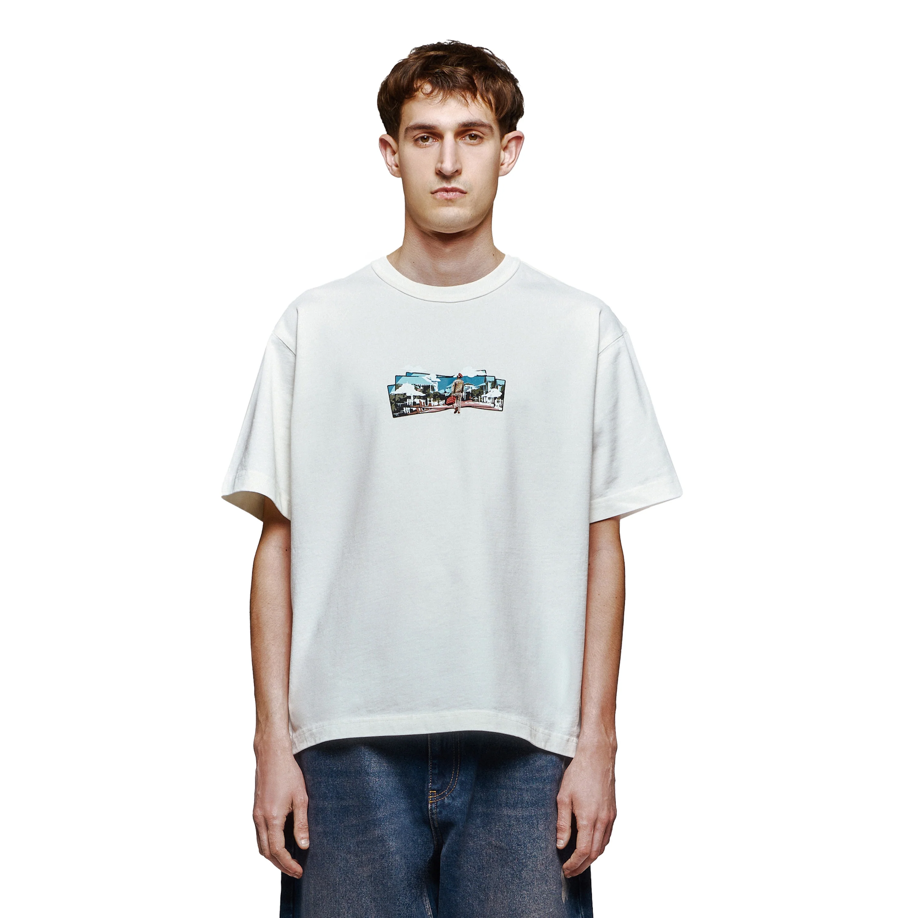 "on air" T Shirt white - Image 5