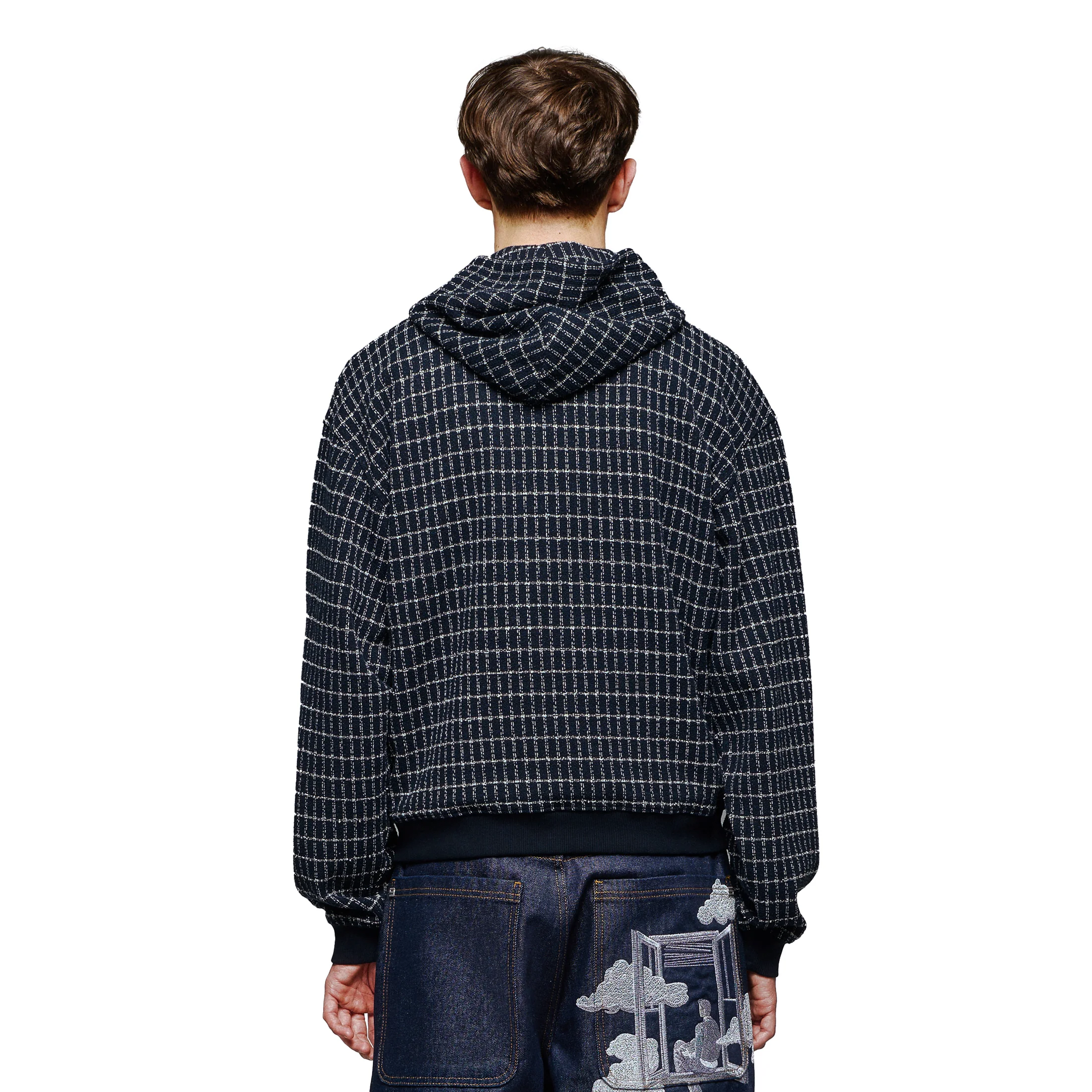 "on air" tweed Zip Up - Image 7