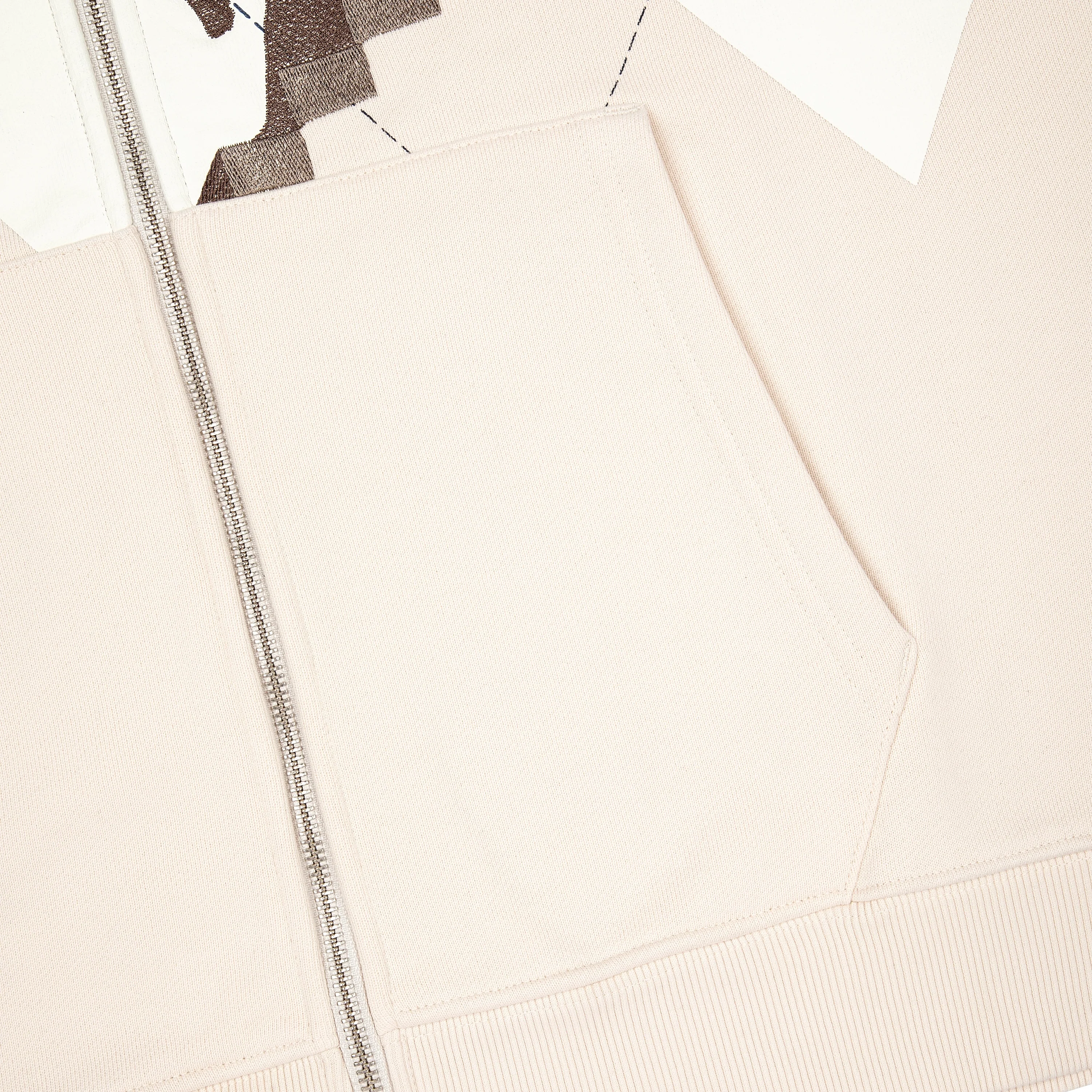 "on air" Zip Up beige - Image 5