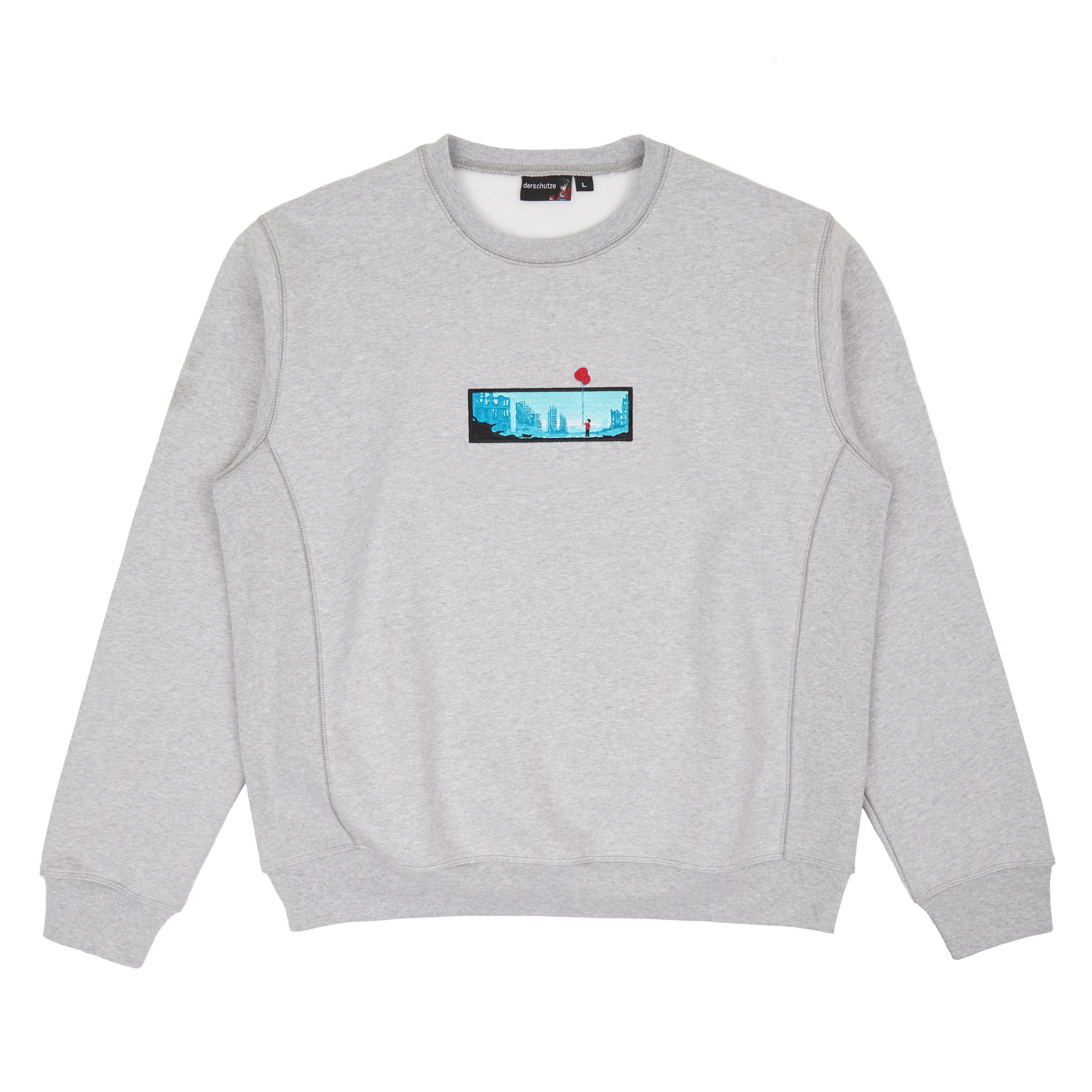 "waisenkind" crewneck grey melange