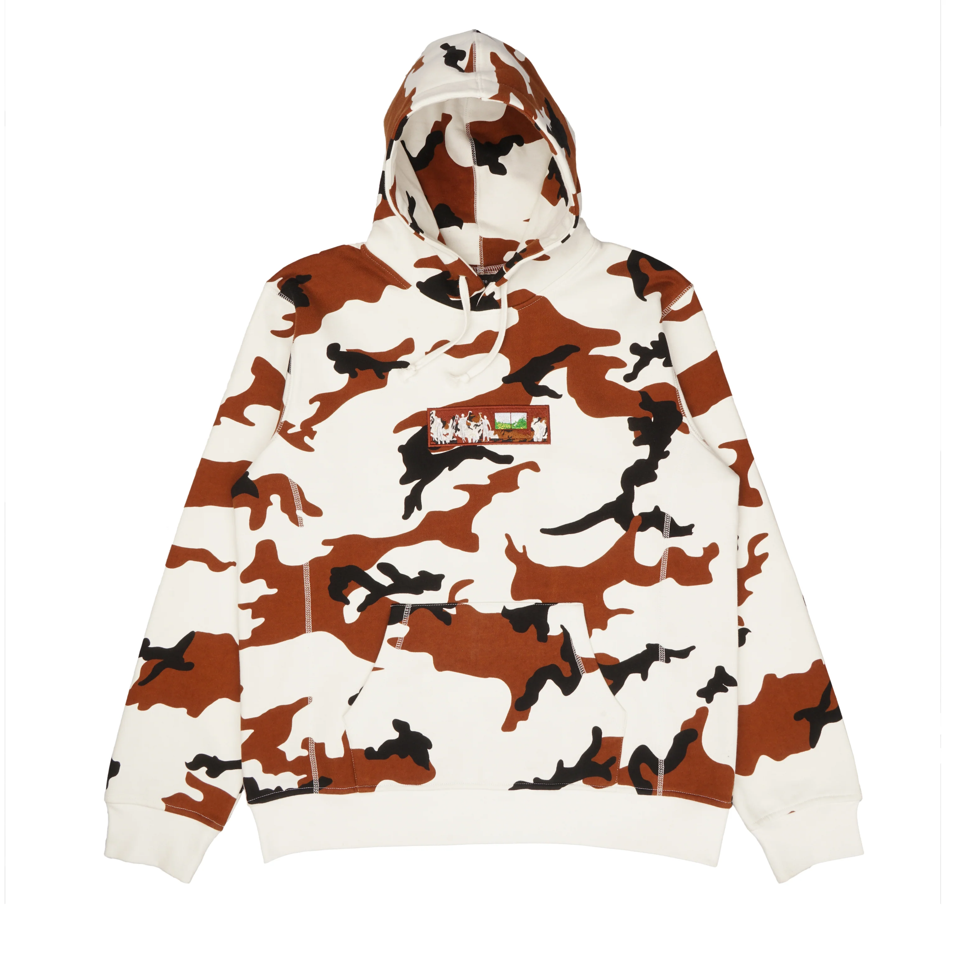 "painter v2" cow camo Hoodie