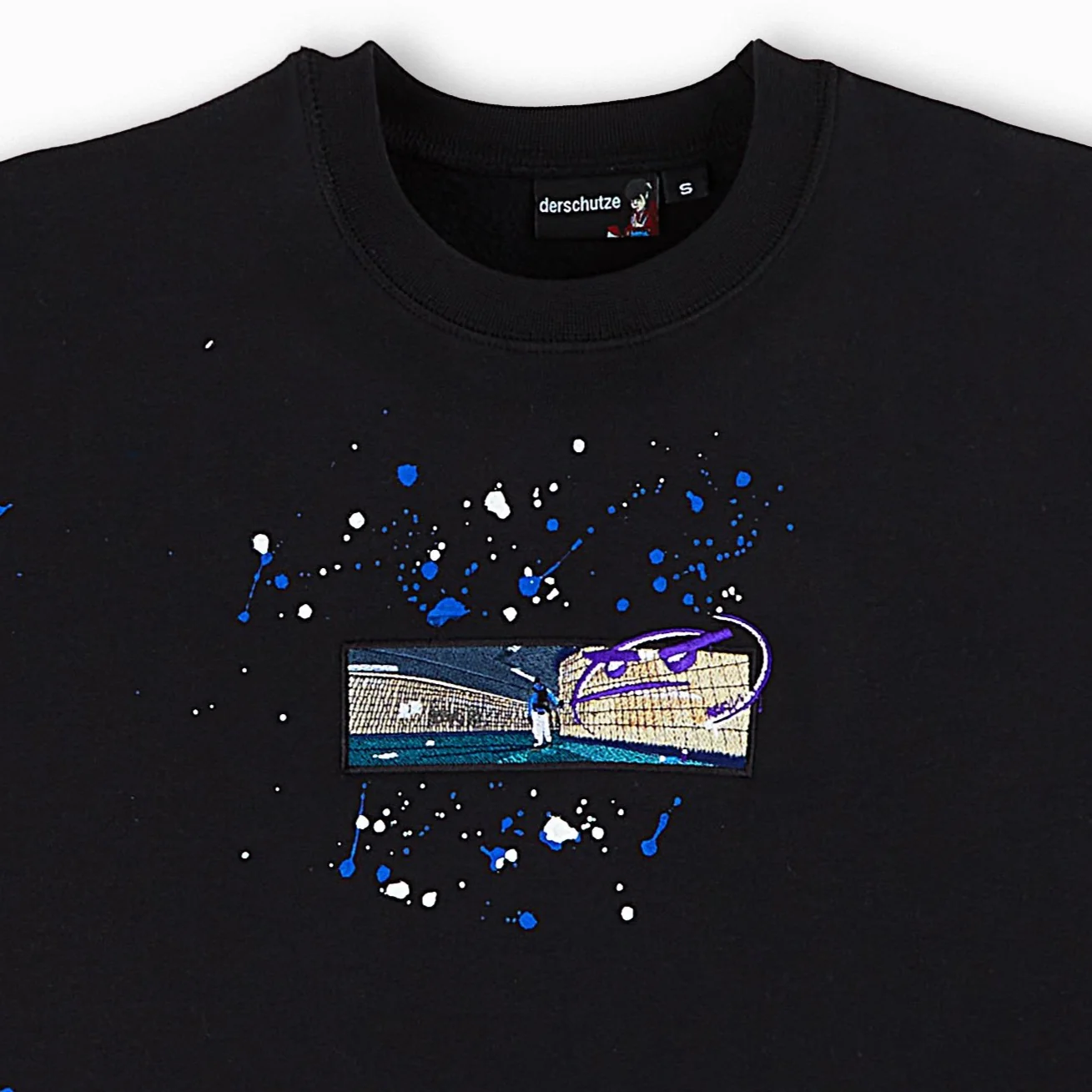 "painter v3" Crewneck black - Image 2