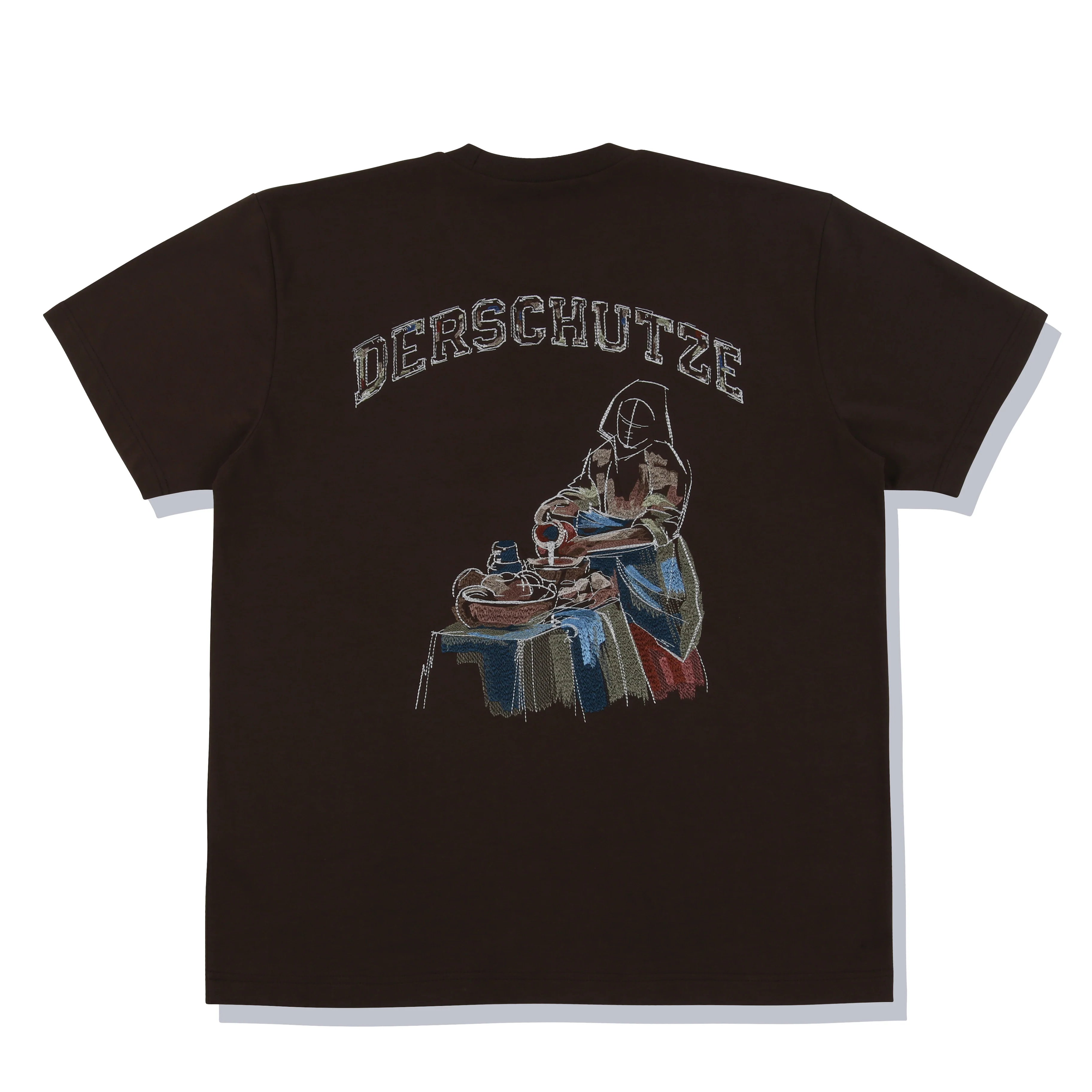 "painter v4" T-Shirt brown - Image 2
