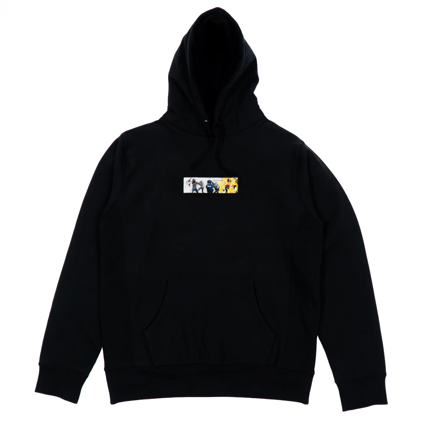 “POLIZEI” Hoodie glow in the dark