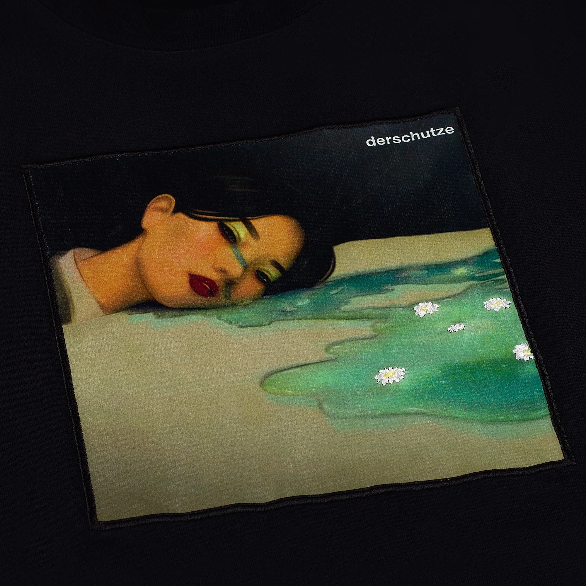 "puddle of tears" T-Shirt black - Image 3