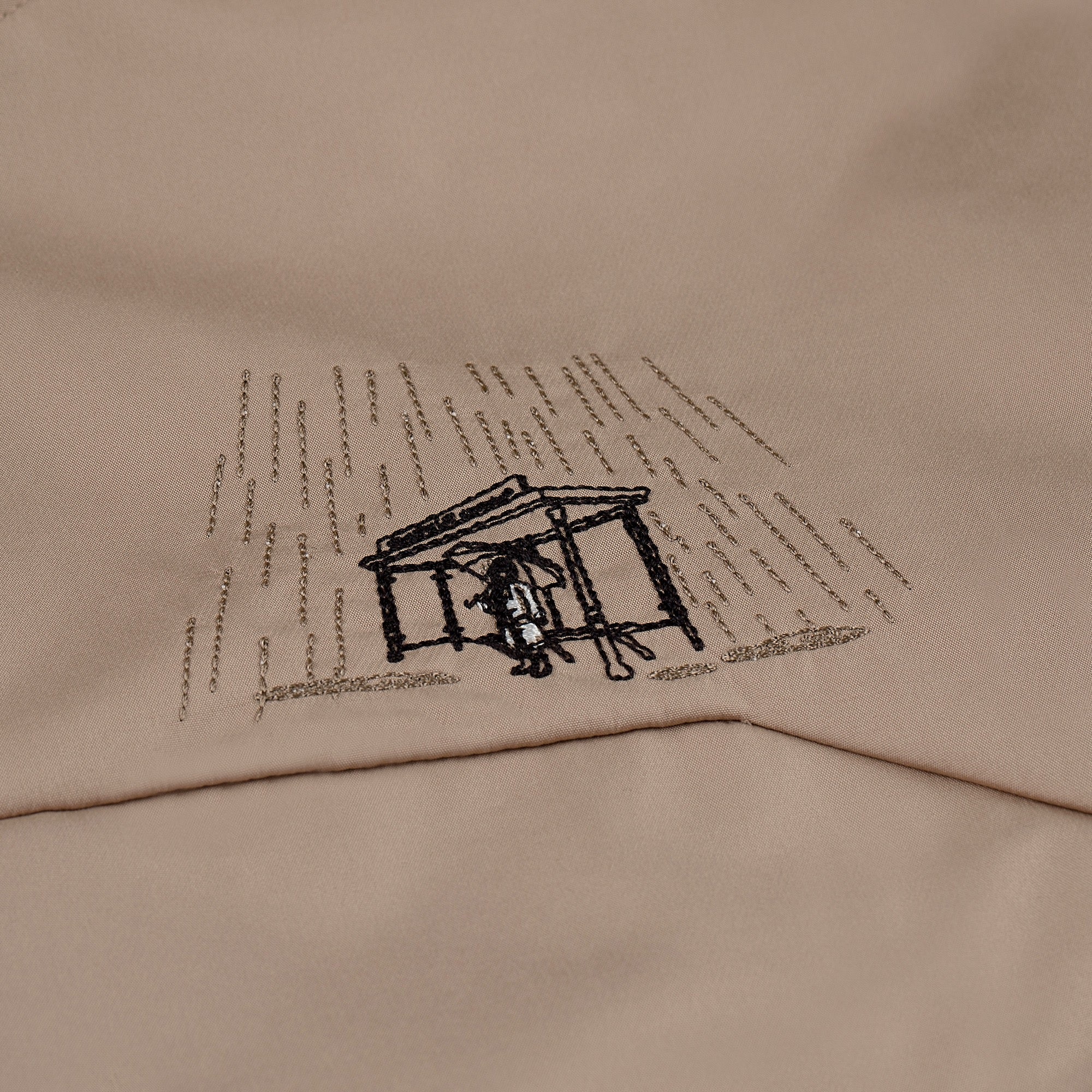 "rainy day" shell Jacket beige - Image 4